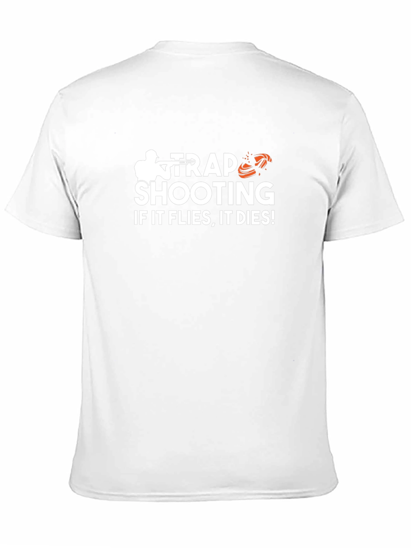 Black Trap Shooting T-Shirt: If It Flies, It Dies! view 11