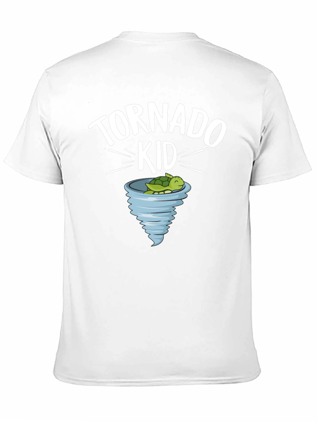 Black Tornado Kid Black T-Shirt Cute Turtle Cartoon view 11