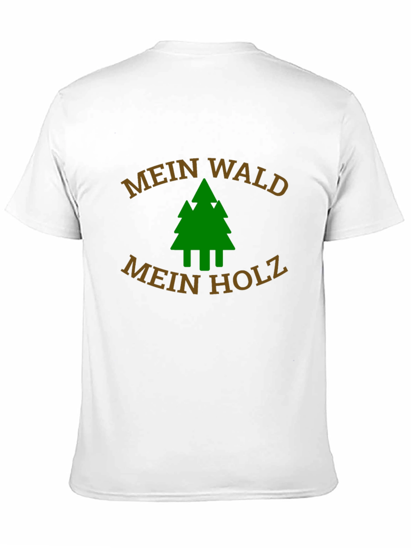 Black Mein Wald Mein Holz Graphic Tee view 11