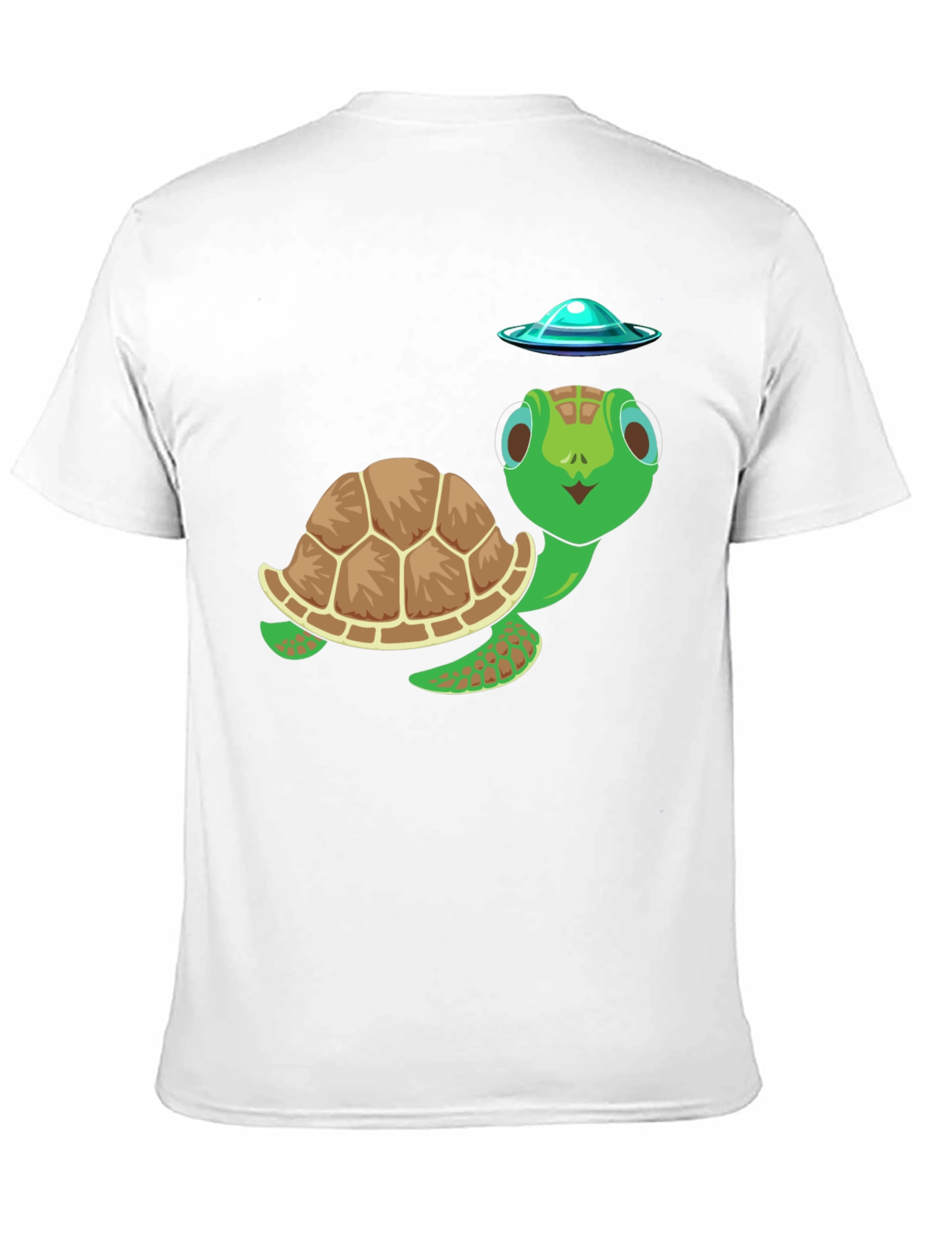 Black Turtle UFO Graphic Tee - Fun & Unique Design view 11