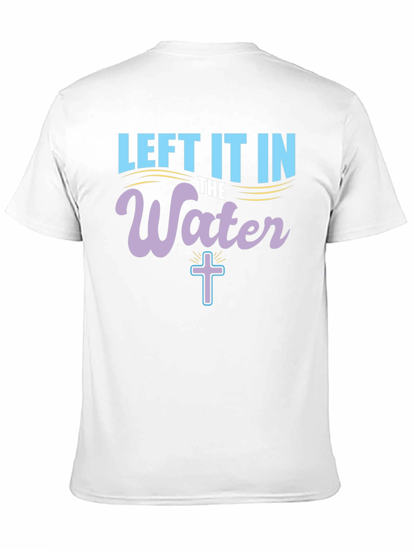 Black Left It In The Water T-Shirt view 11