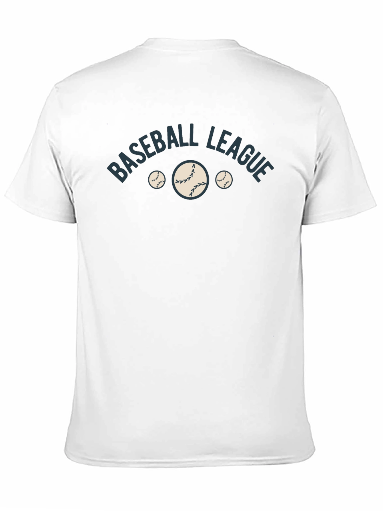 Black Baseball League Graphic Tee - Stylish Cotton Comfort view 11
