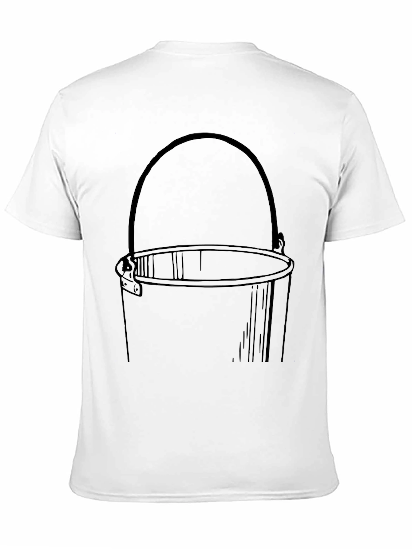 Black Bucket Graphic Tee - Black view 11
