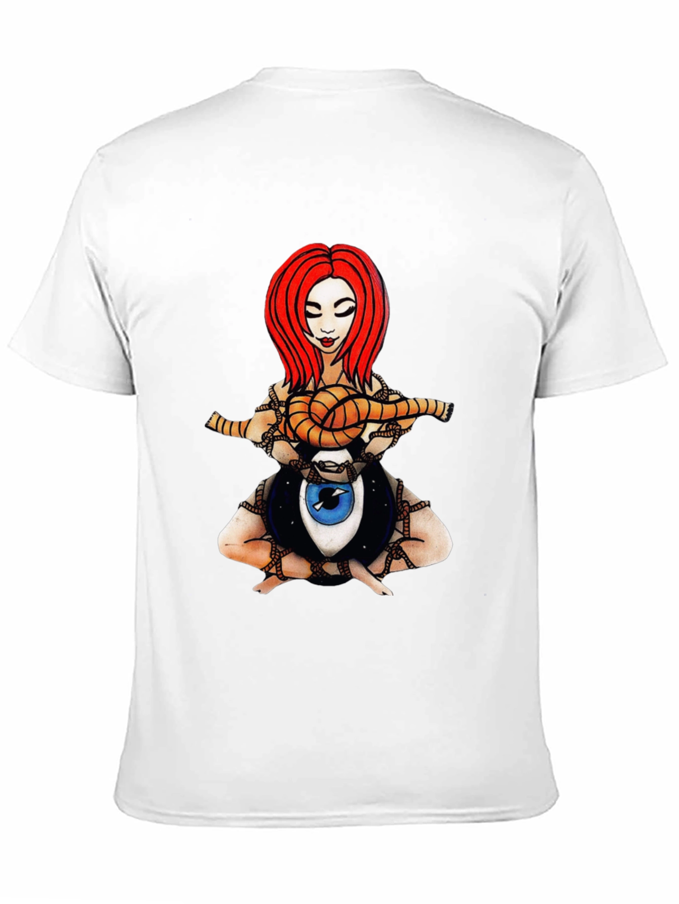 Black Eye Knot Graphic T-Shirt - Unique Design view 11