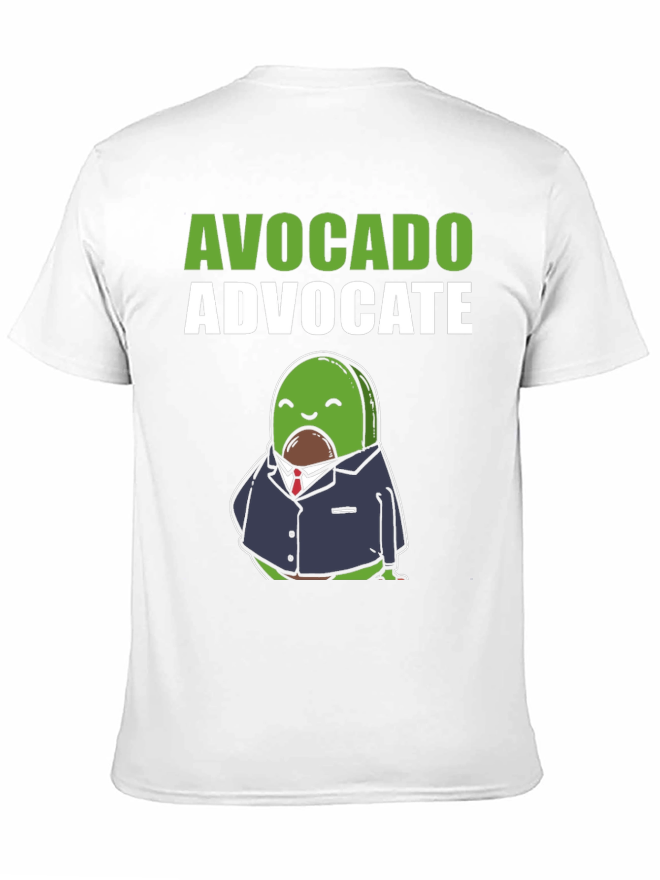 Black Avocado Advocate Graphic Tee - Stylish & Humorous T-Shirt view 11