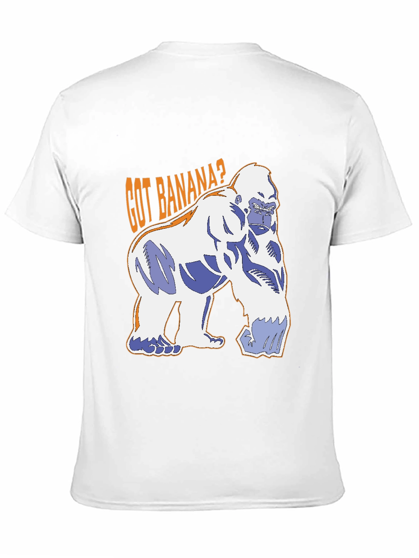 Black Got Banana? Gorilla Graphic T-Shirt - Black view 11