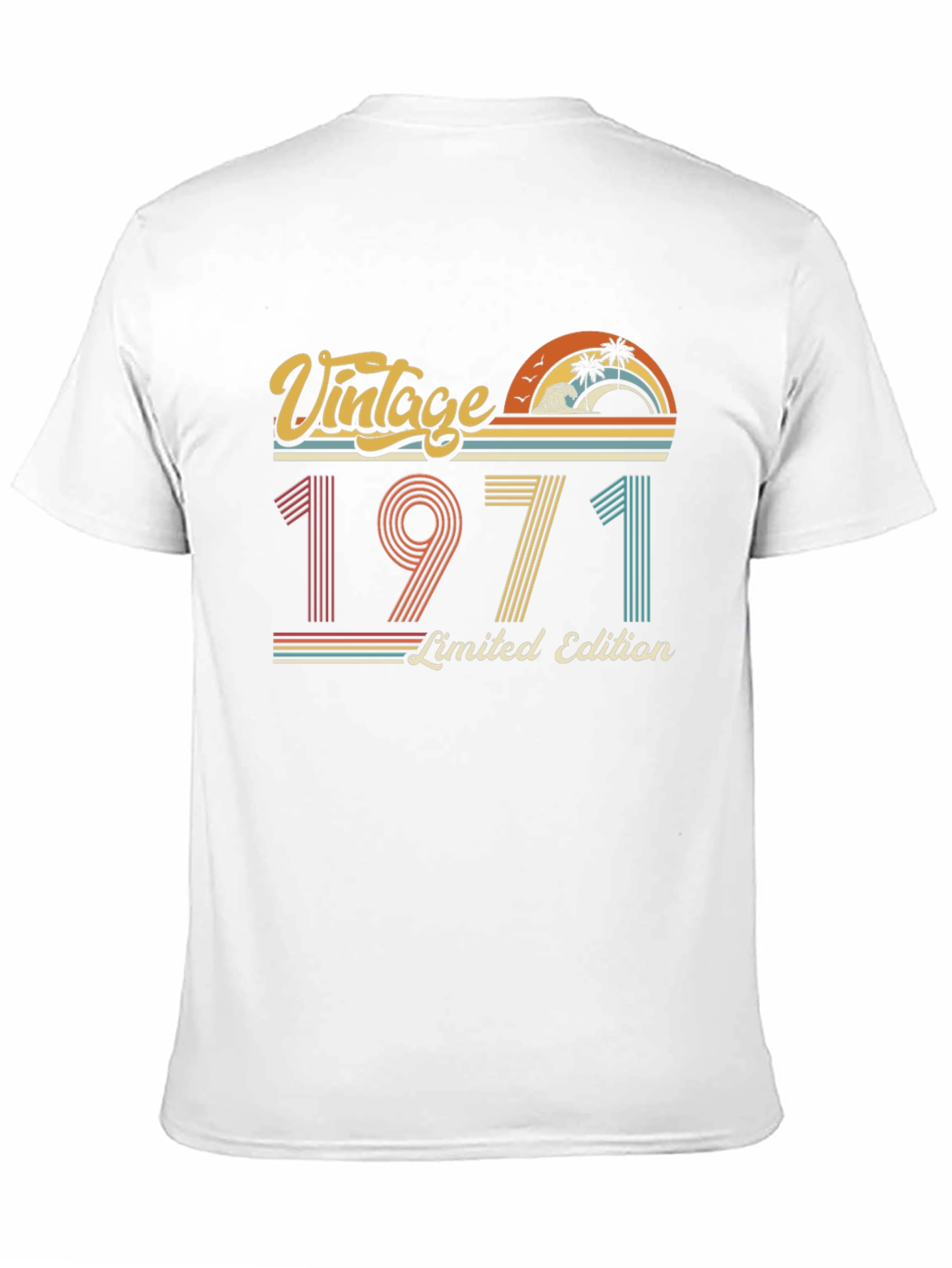Black Vintage 1971 Limited Edition T-Shirt view 11