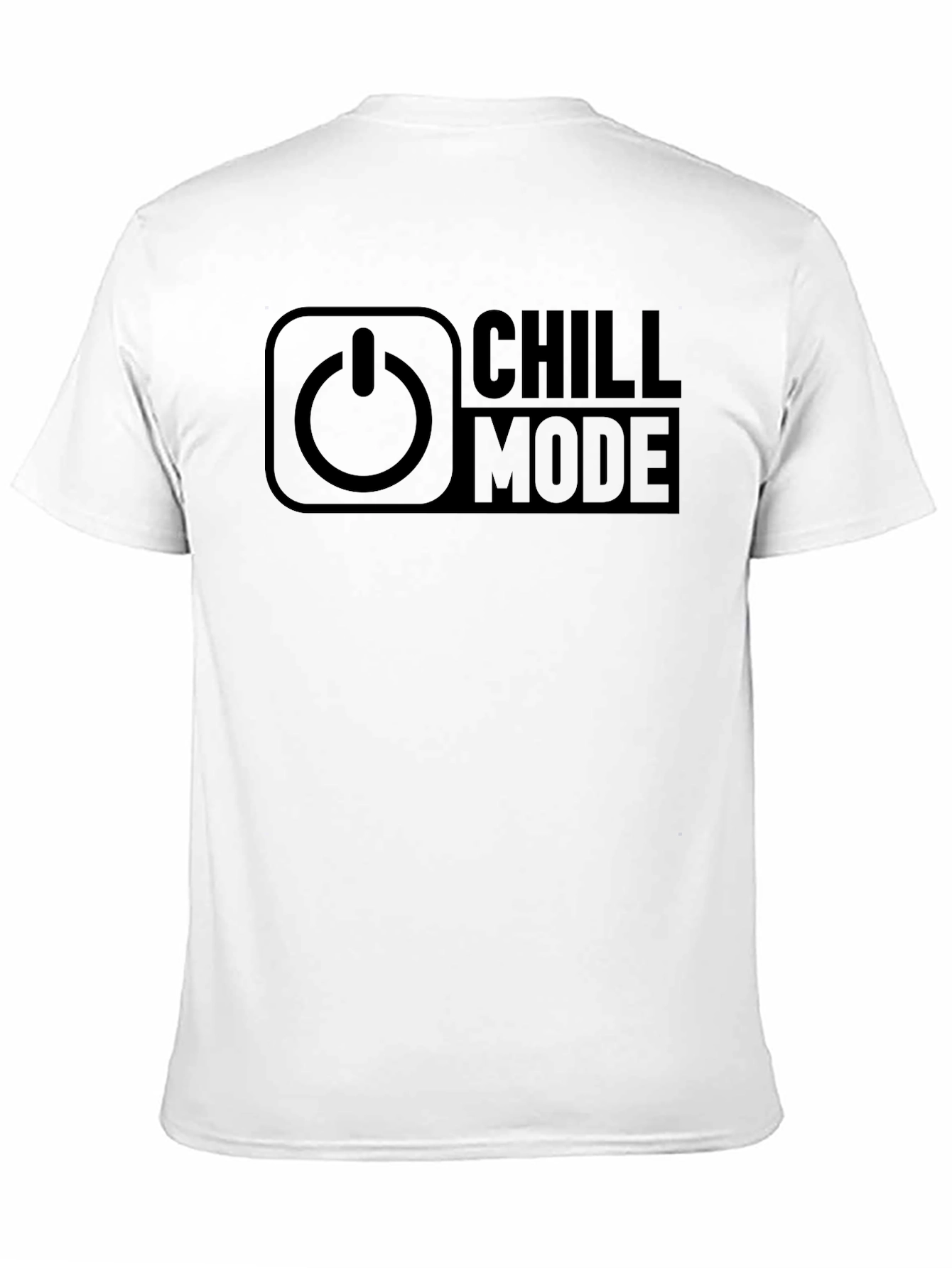 Black Chill Mode Black Graphic Tee - Relax & Unwind view 11