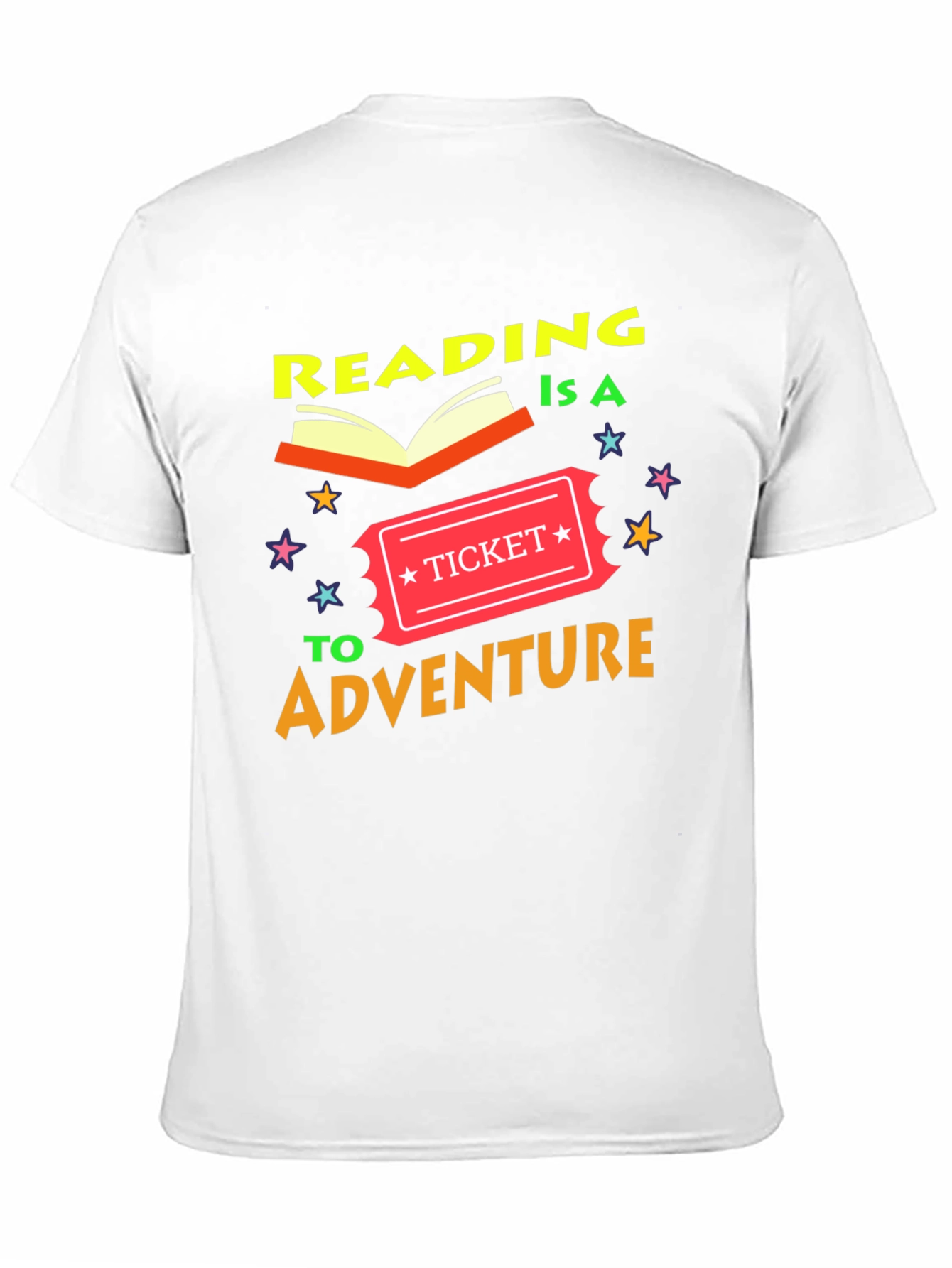 Reading is a Ticket to Adventure T-Shirt - 11