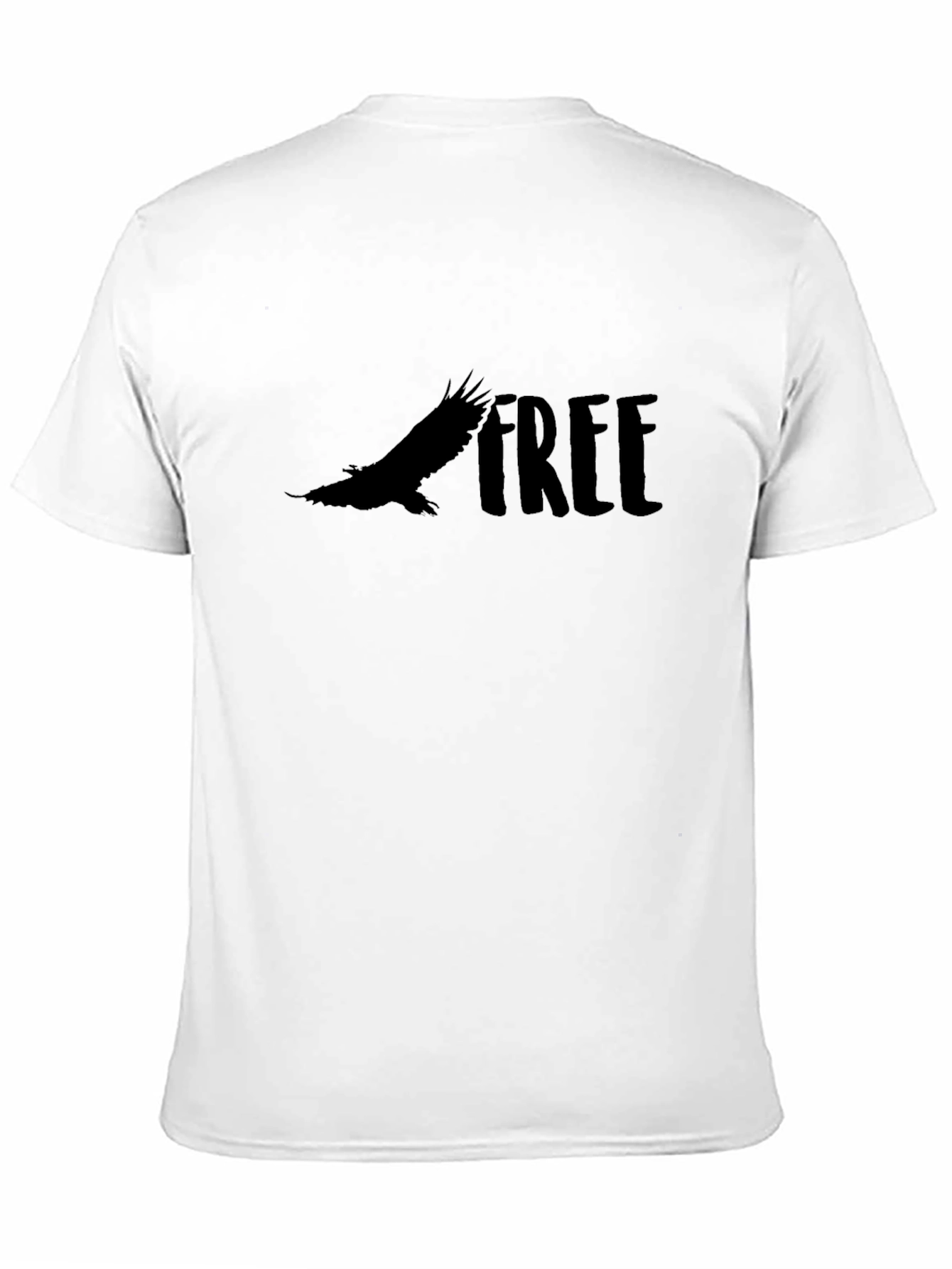 Black Free Bird Graphic T-Shirt view 11