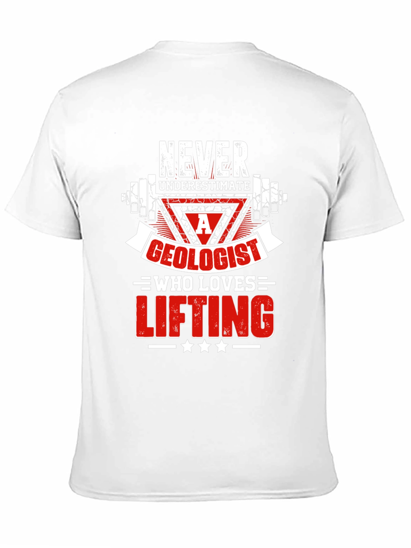 Black Geologist Lifting T-Shirt - Never Underestimate view 11