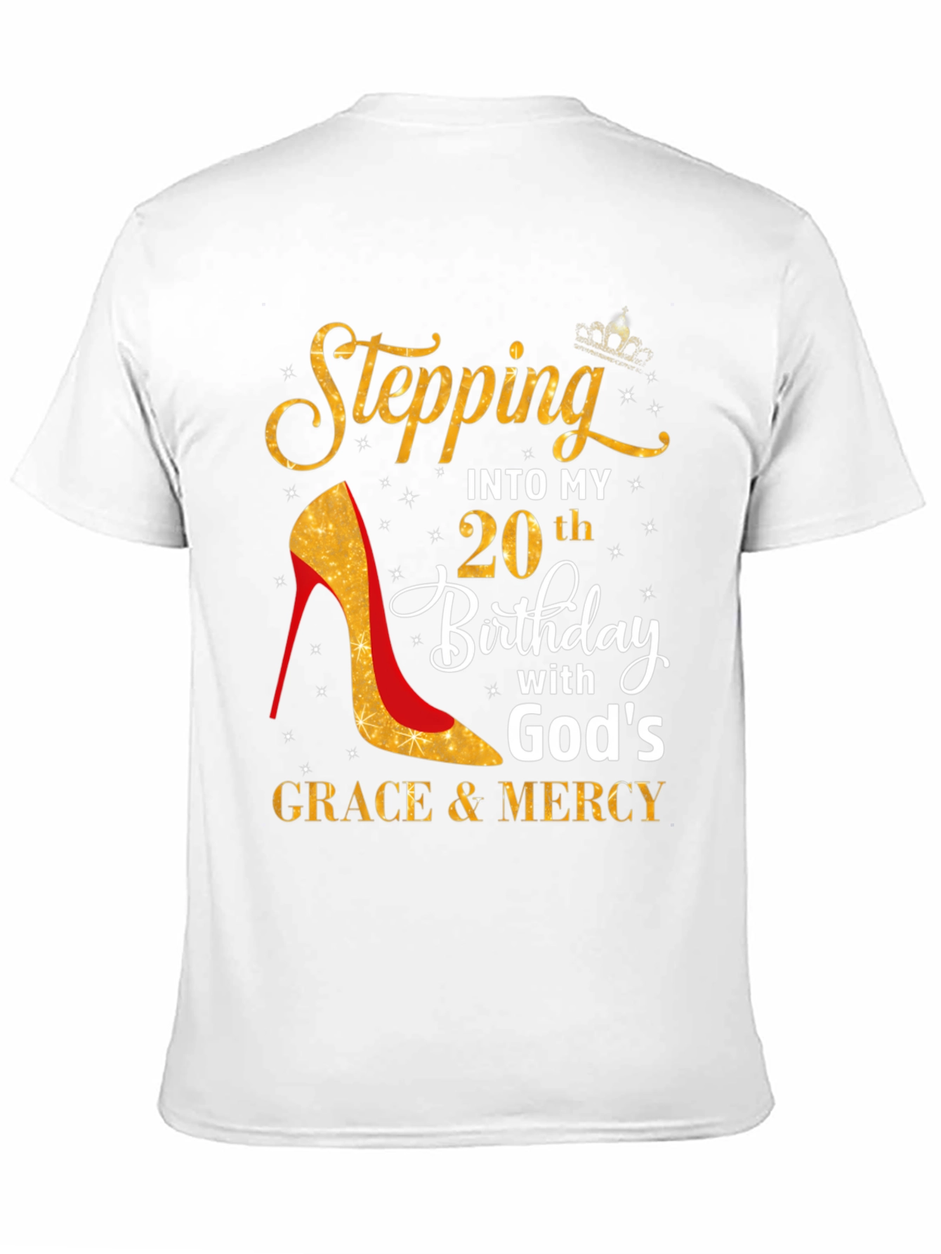 Stepping Into My 20th Birthday T-Shirt - 11