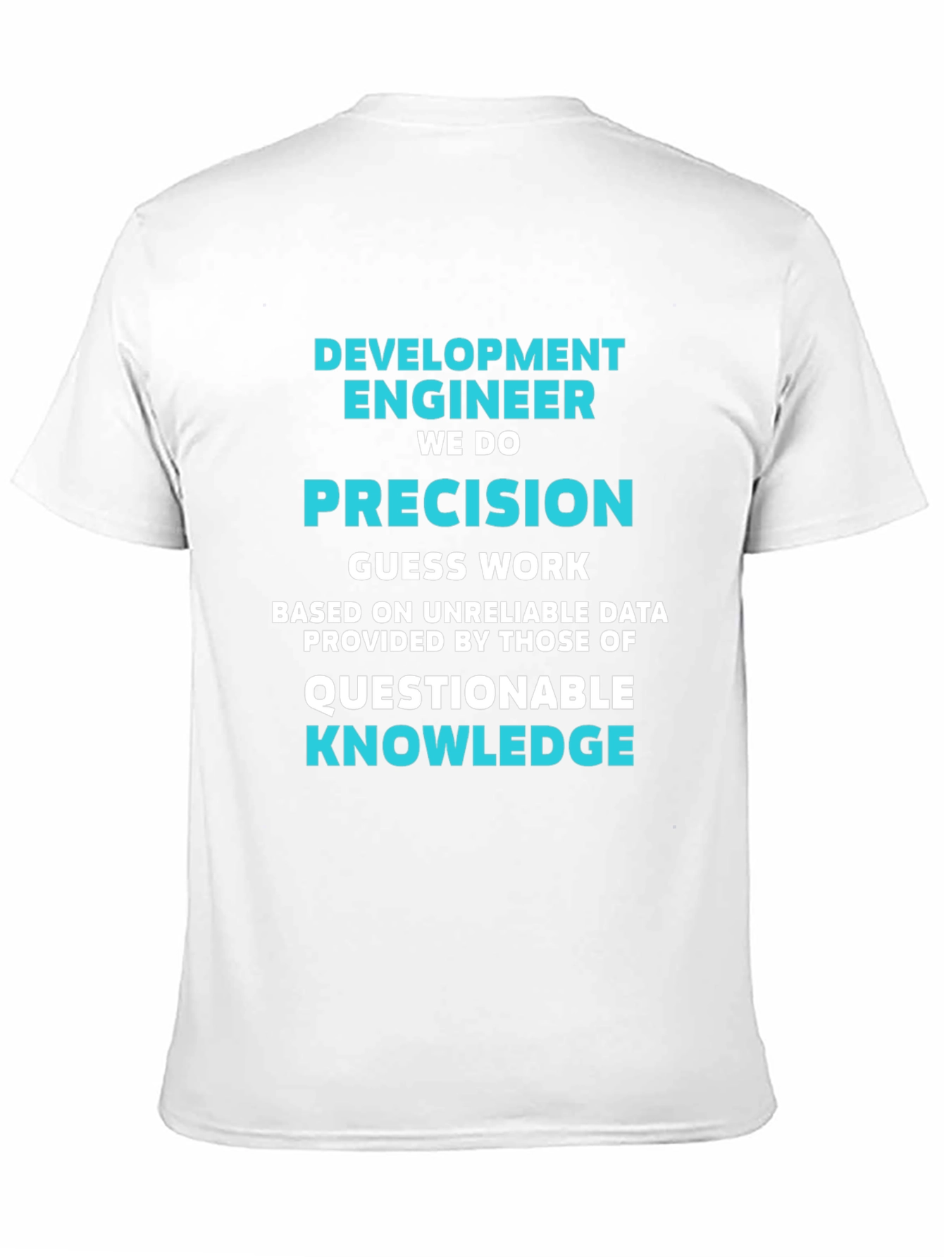 Black Development Engineer Precision Tee view 11
