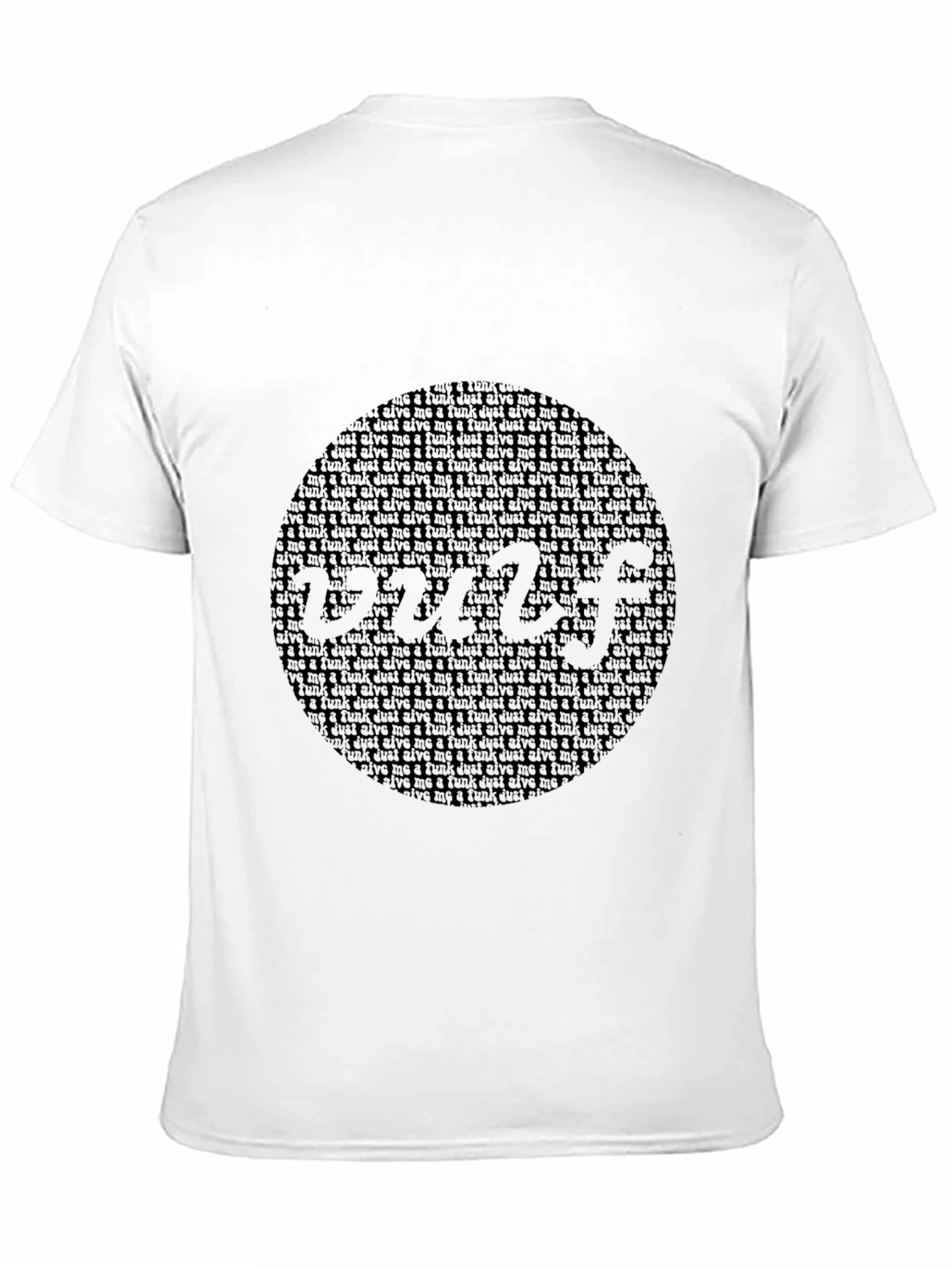 Black Graphic Print Crew Neck T-Shirt - Black view 11