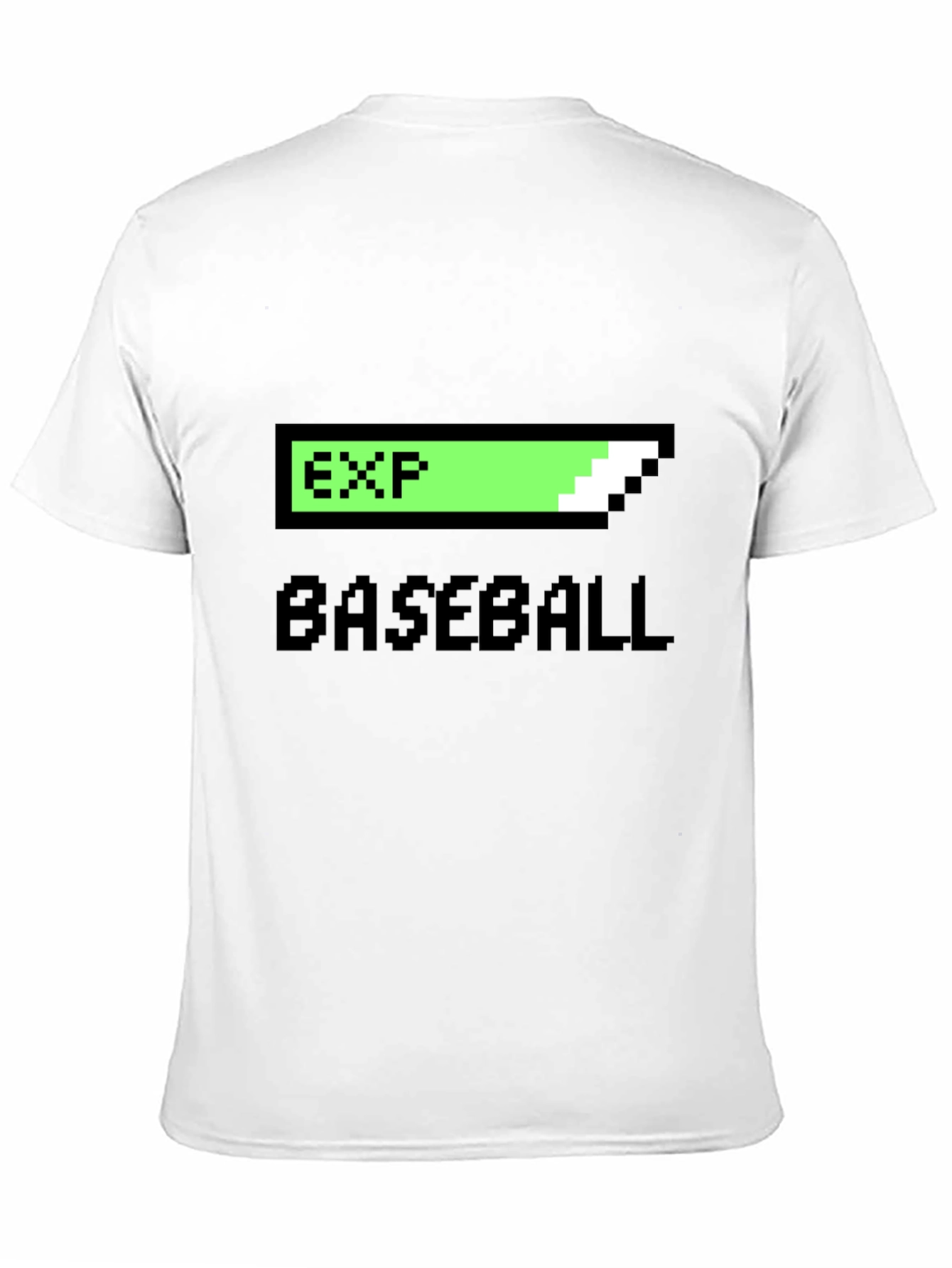 Black Level Up Your Game Baseball T-Shirt view 11