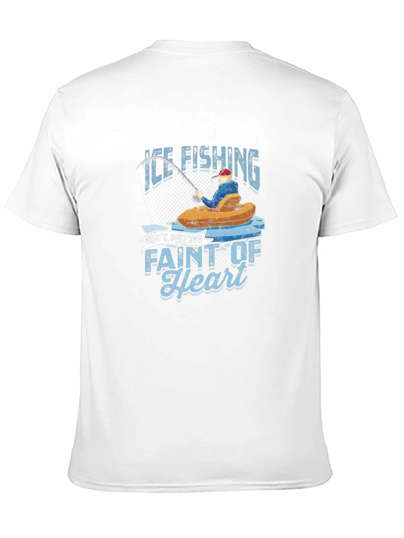 Black Ice Fishing Graphic T-Shirt view 11