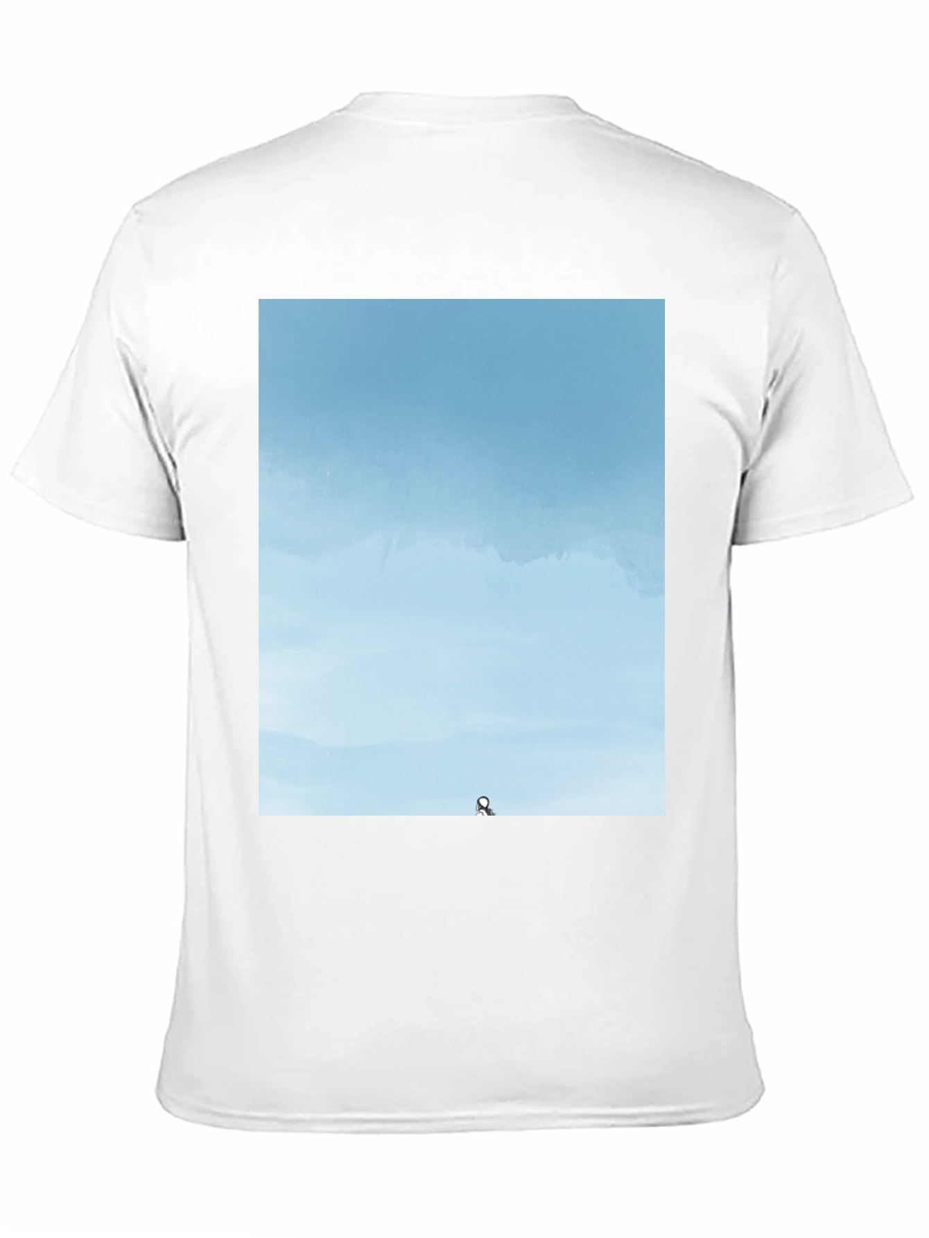 Black Sky View Graphic Tee - Soft Cotton Blend view 11