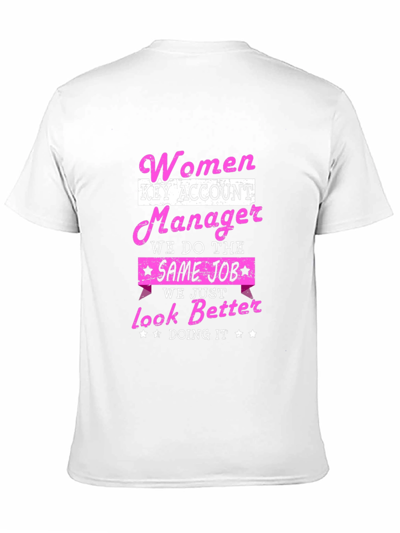 Black Women Key Account Manager T-Shirt view 11