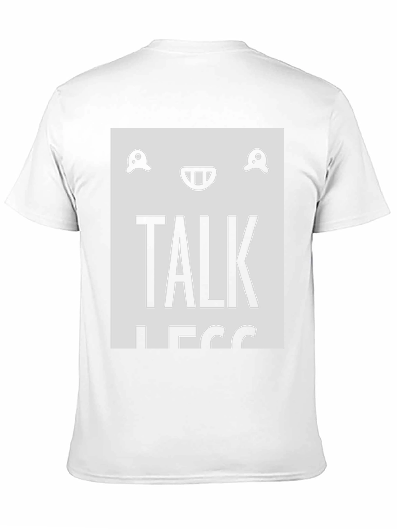Black Talk Less T-Shirt - Funny Graphic Tee for Introverts view 11