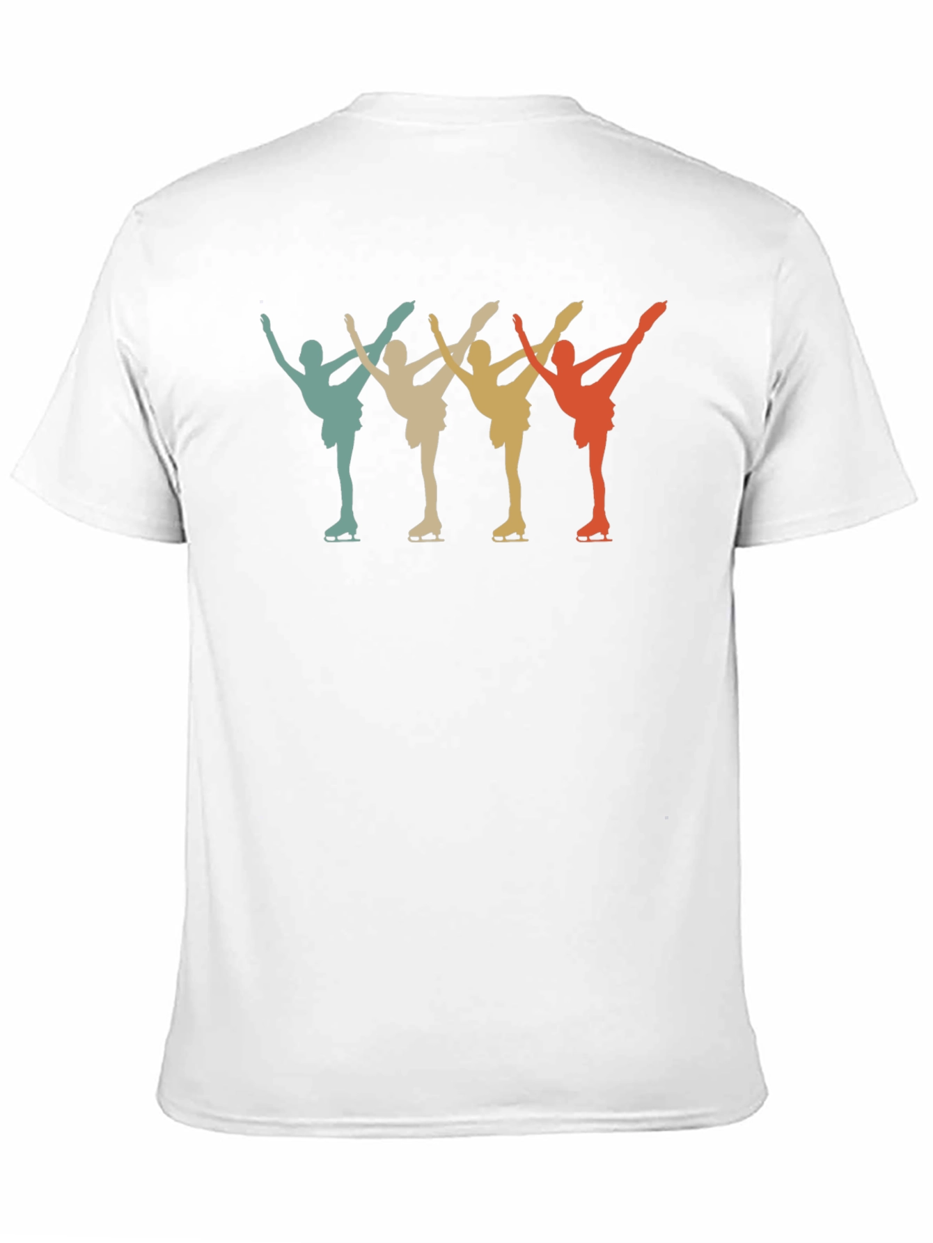 Black Retro Ice Skating Graphic Tee view 11