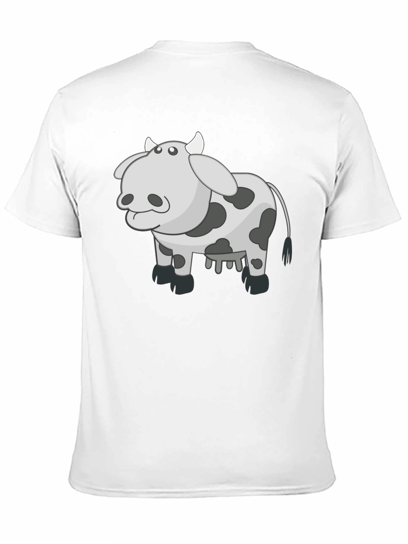 Black Cow Graphic Tee - Black T-Shirt view 11