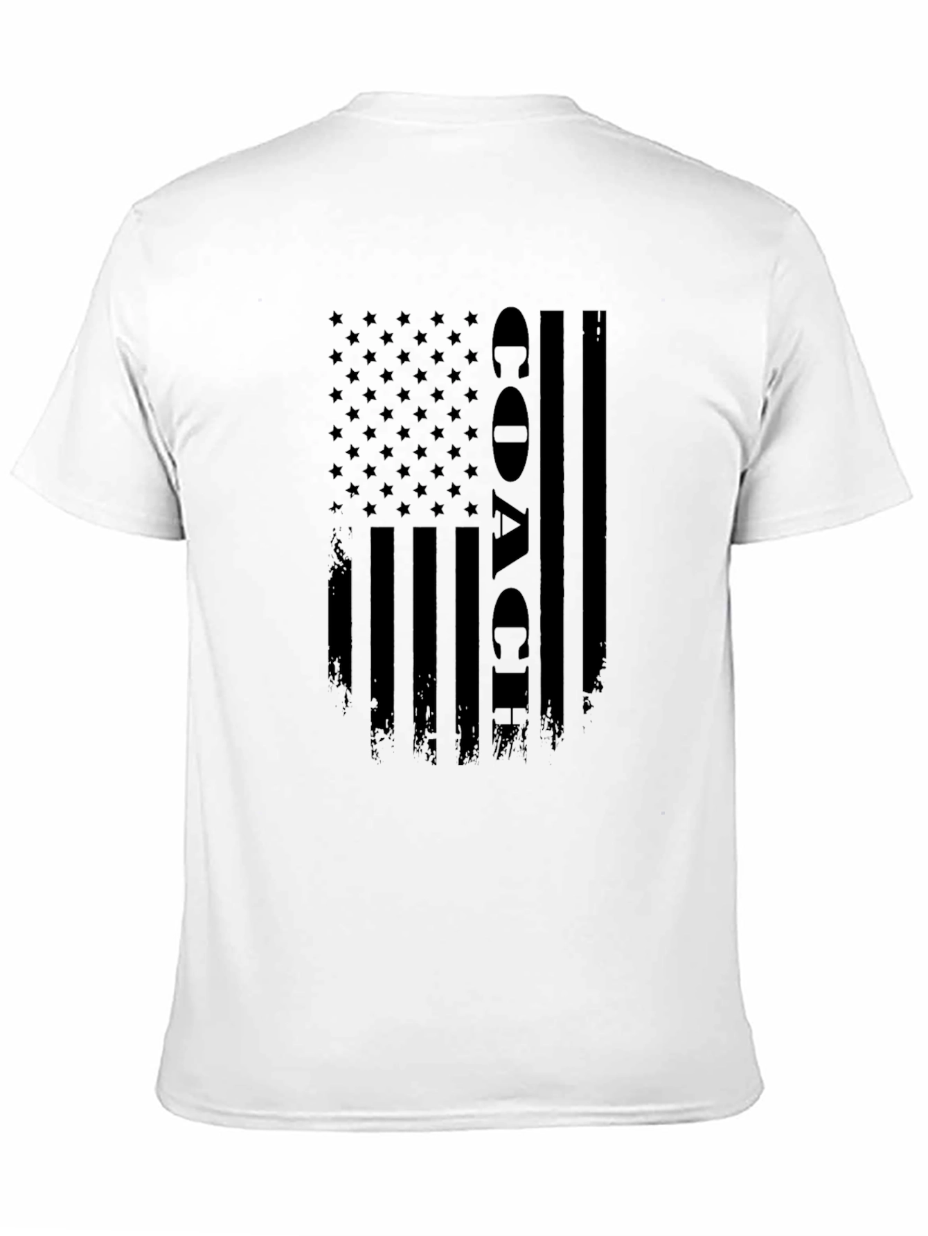 Black Coach American Flag Graphic T-Shirt view 11