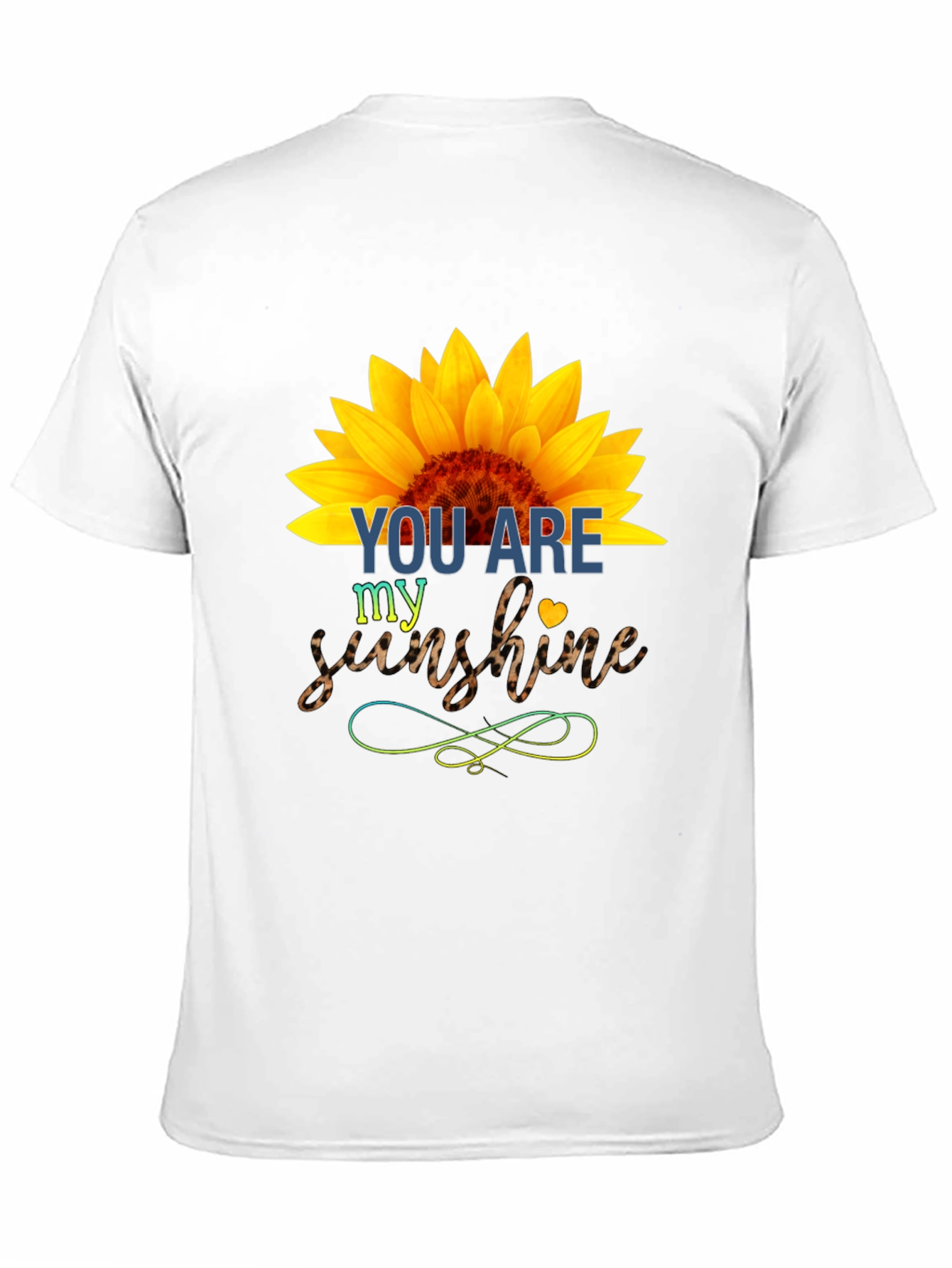 Black You Are My Sunshine Sunflower Graphic Tee view 11