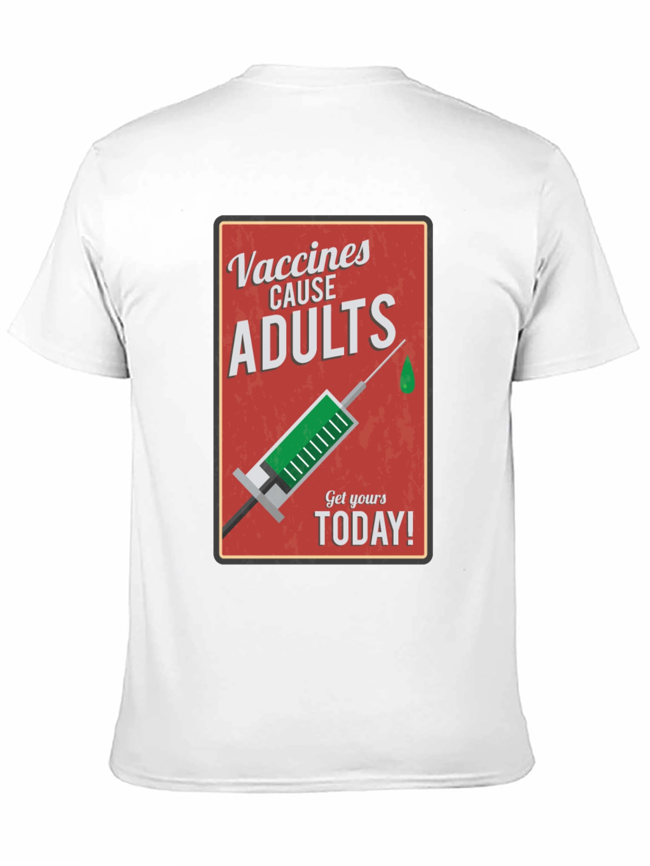 Black Vaccines Cause Adults T-Shirt view 11