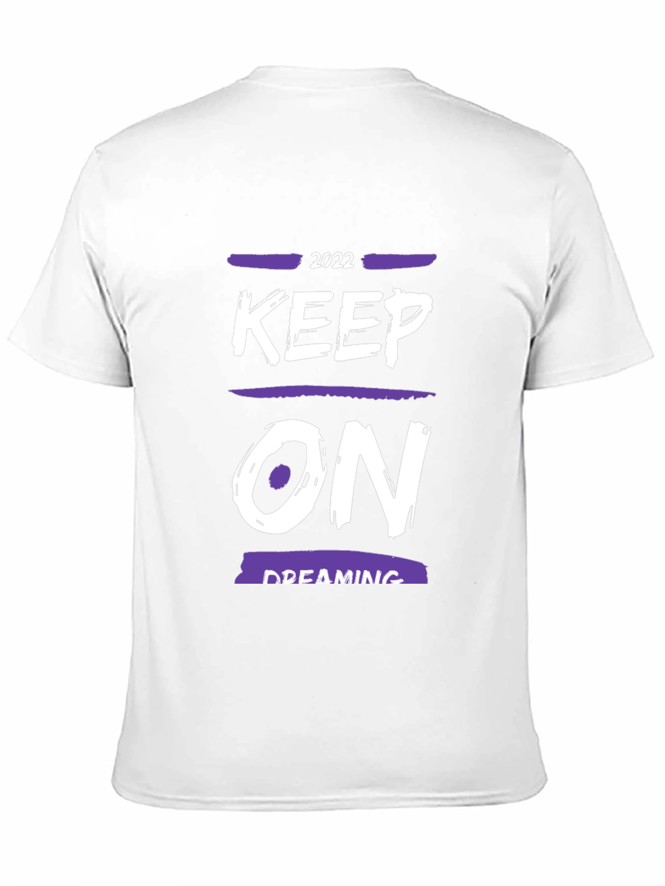 Black Keep On Dreaming Tee - 2022 Graphic Print Crew Neck T-Shirt view 11