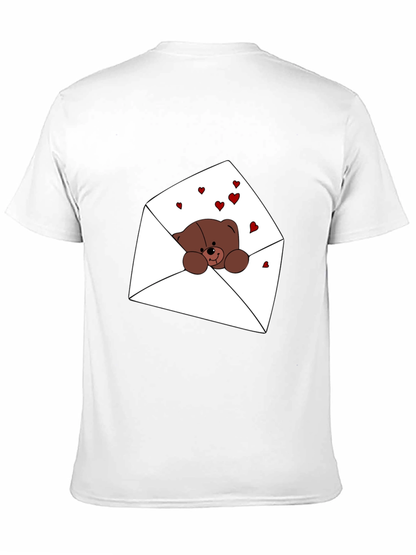 Black Bear Hugs T-Shirt view 11