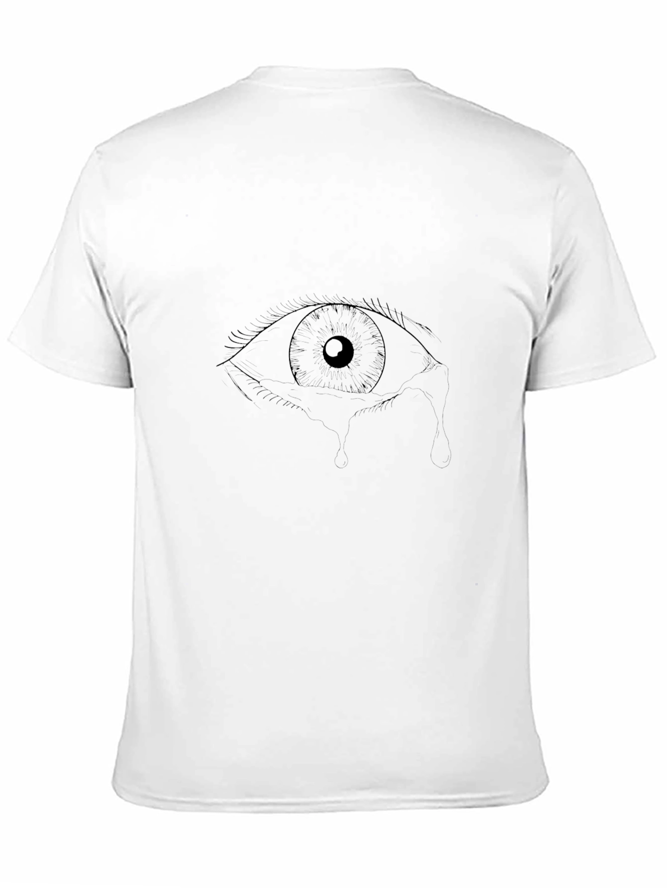 Black Eye Graphic Black T-Shirt view 11