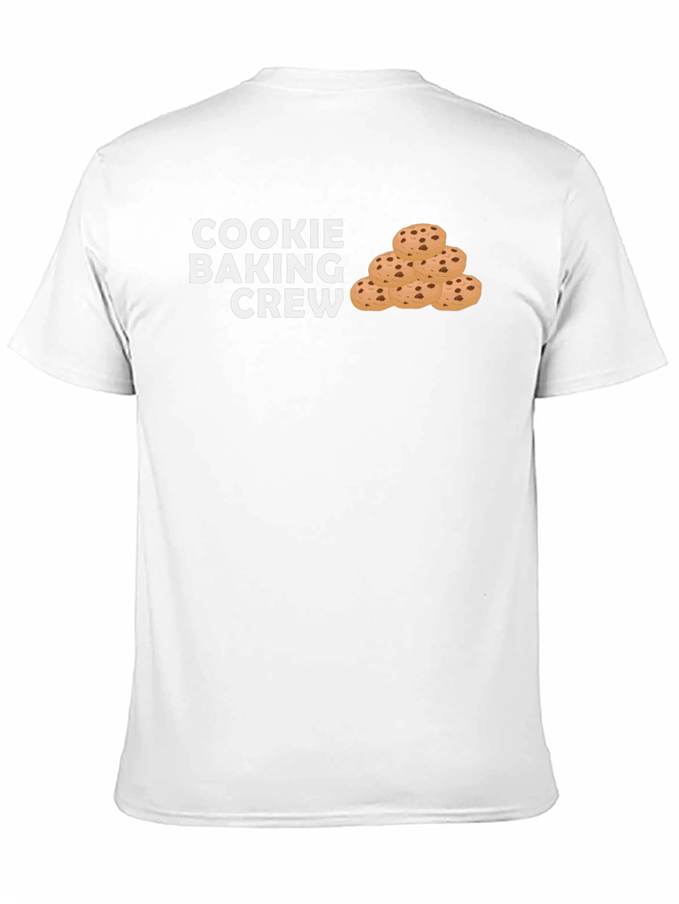 Black Cookie Baking Crew T-Shirt Funny Foodie Tee view 11