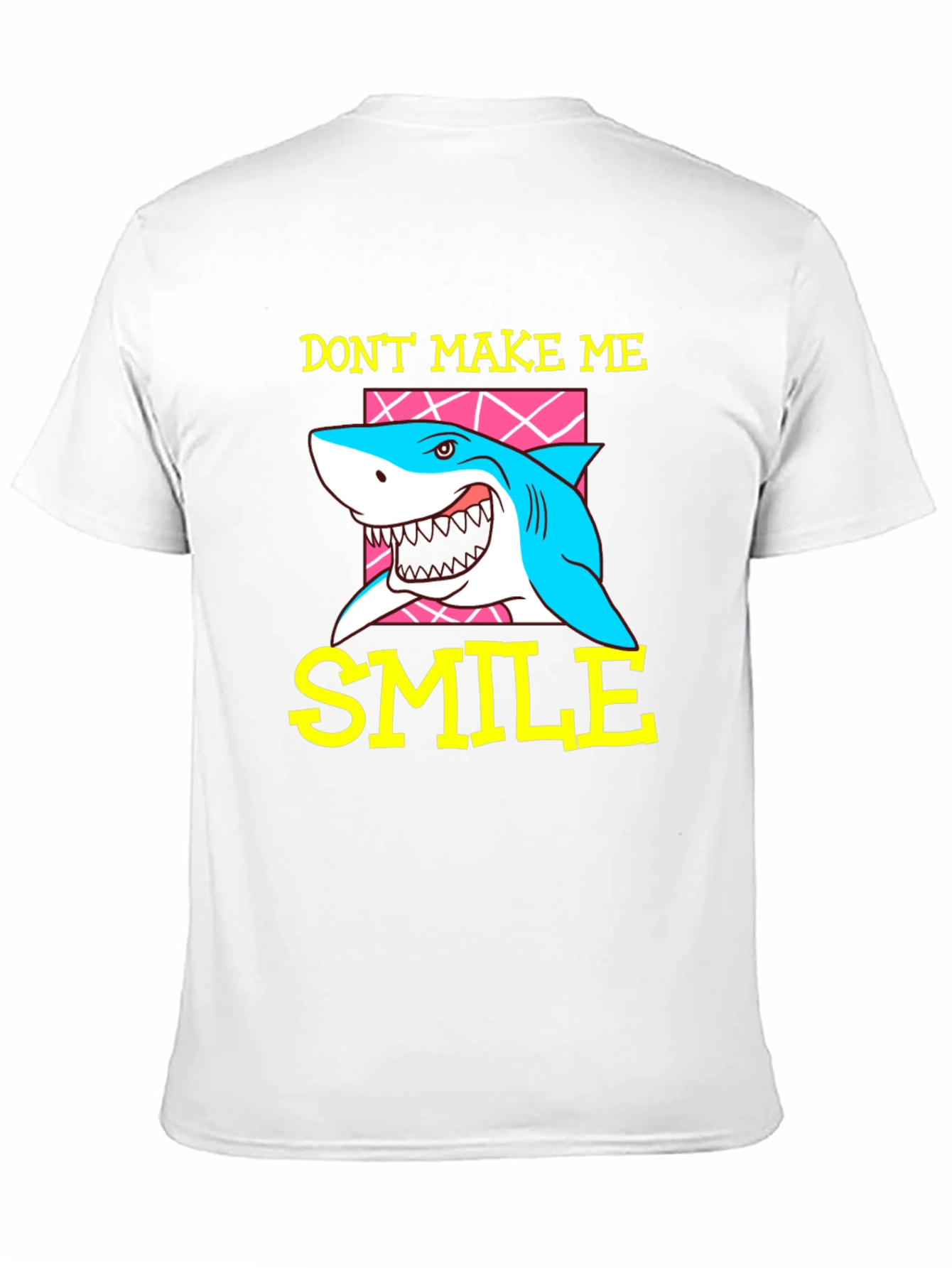 Black Don't Make Me Smile Shark Graphic T-Shirt view 11