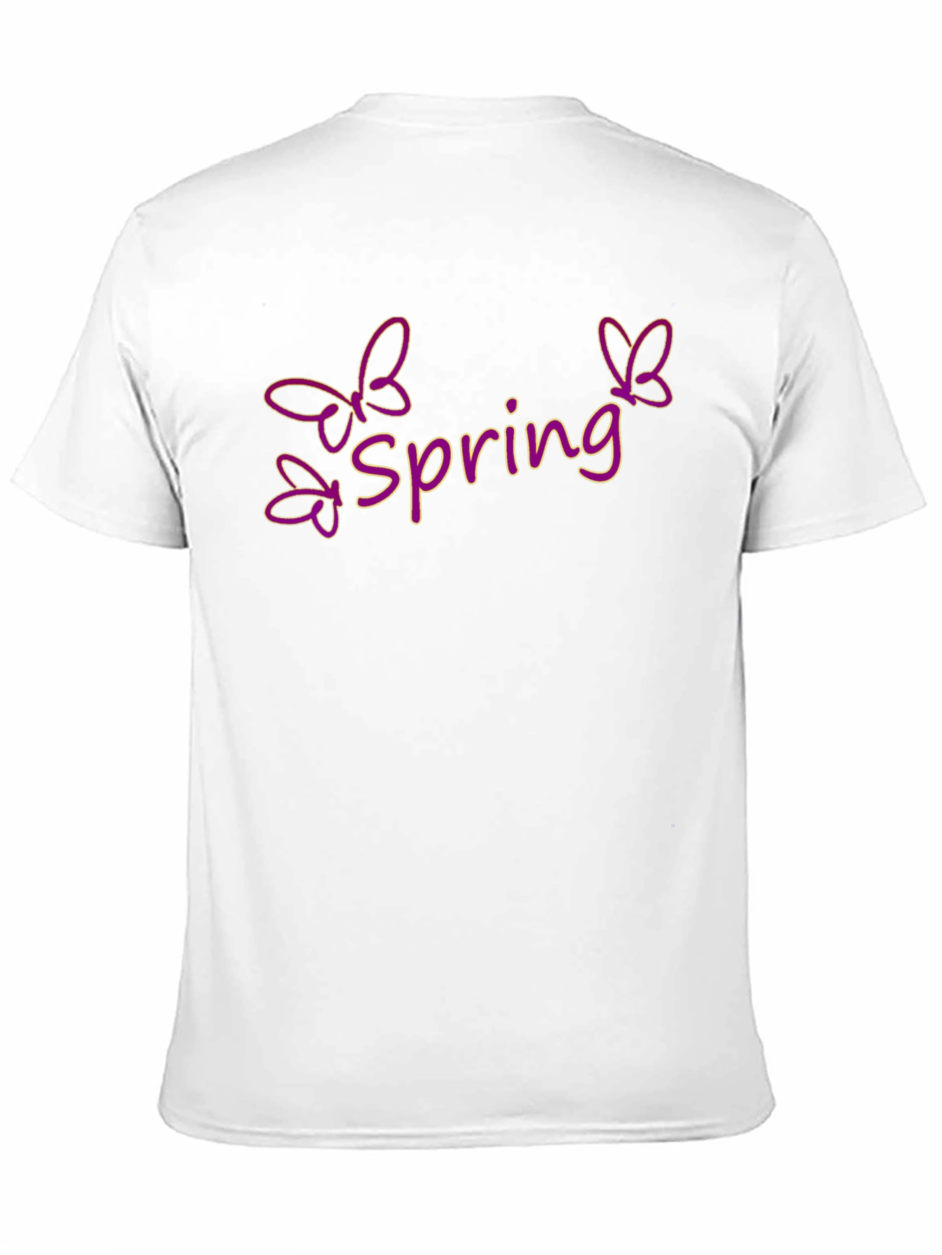 Black Spring Butterfly Graphic Tee - Black view 11