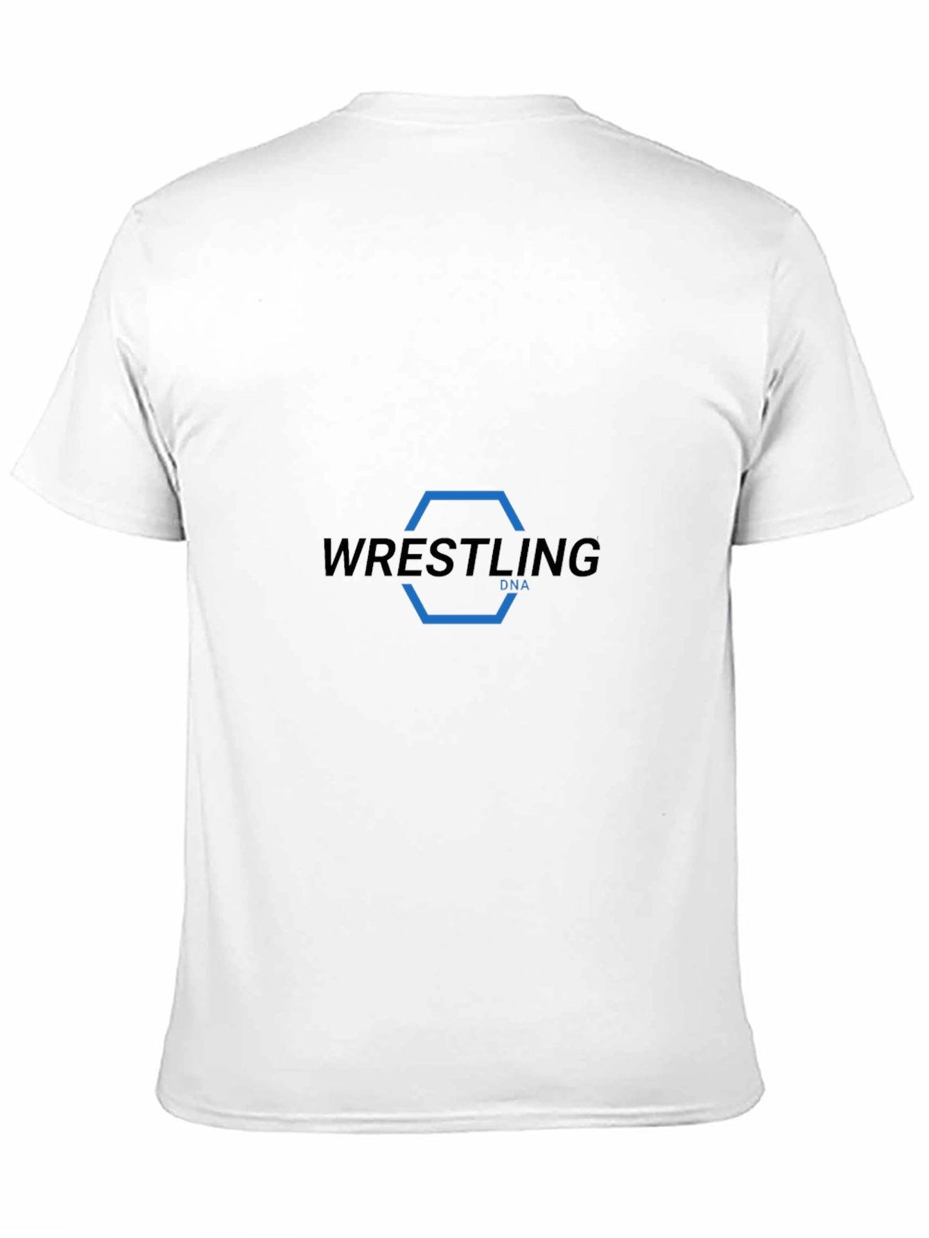 Black Wrestling DNA Black T-Shirt view 11
