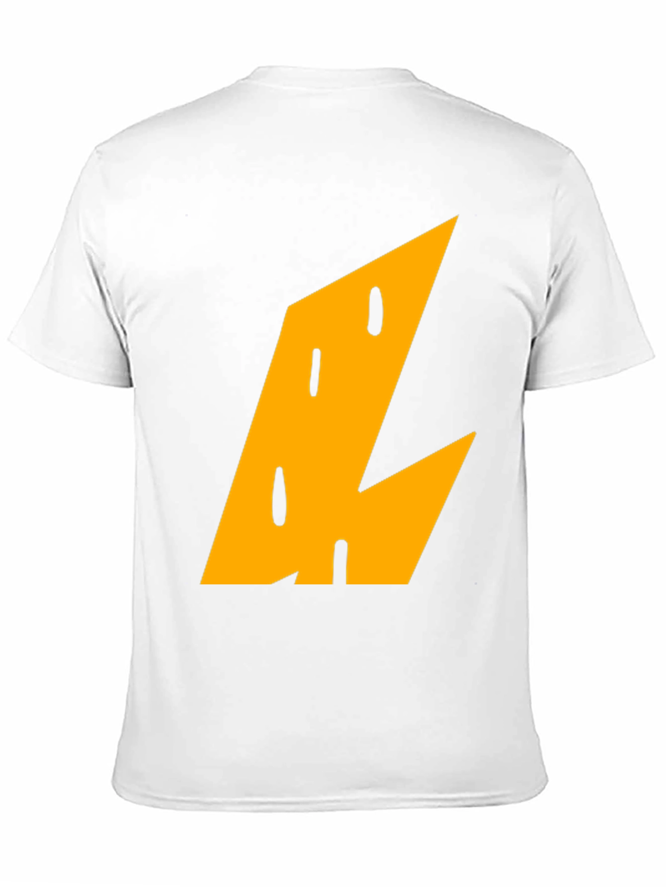 Black Abstract Graphic Print T-Shirt view 11