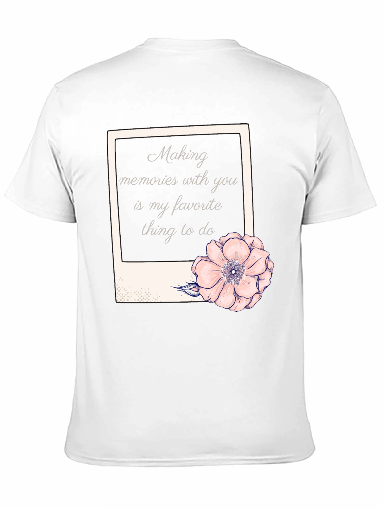 Black Making Memories Black Graphic Tee view 11