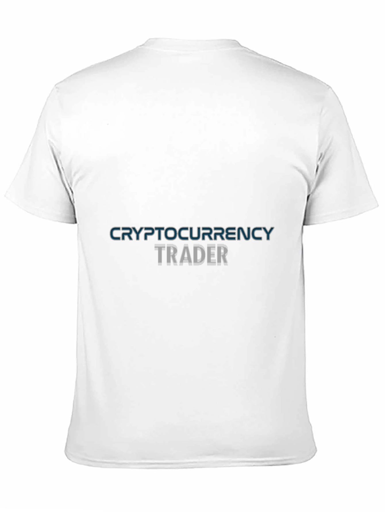 Black Cryptocurrency Trader T-Shirt - Black view 11