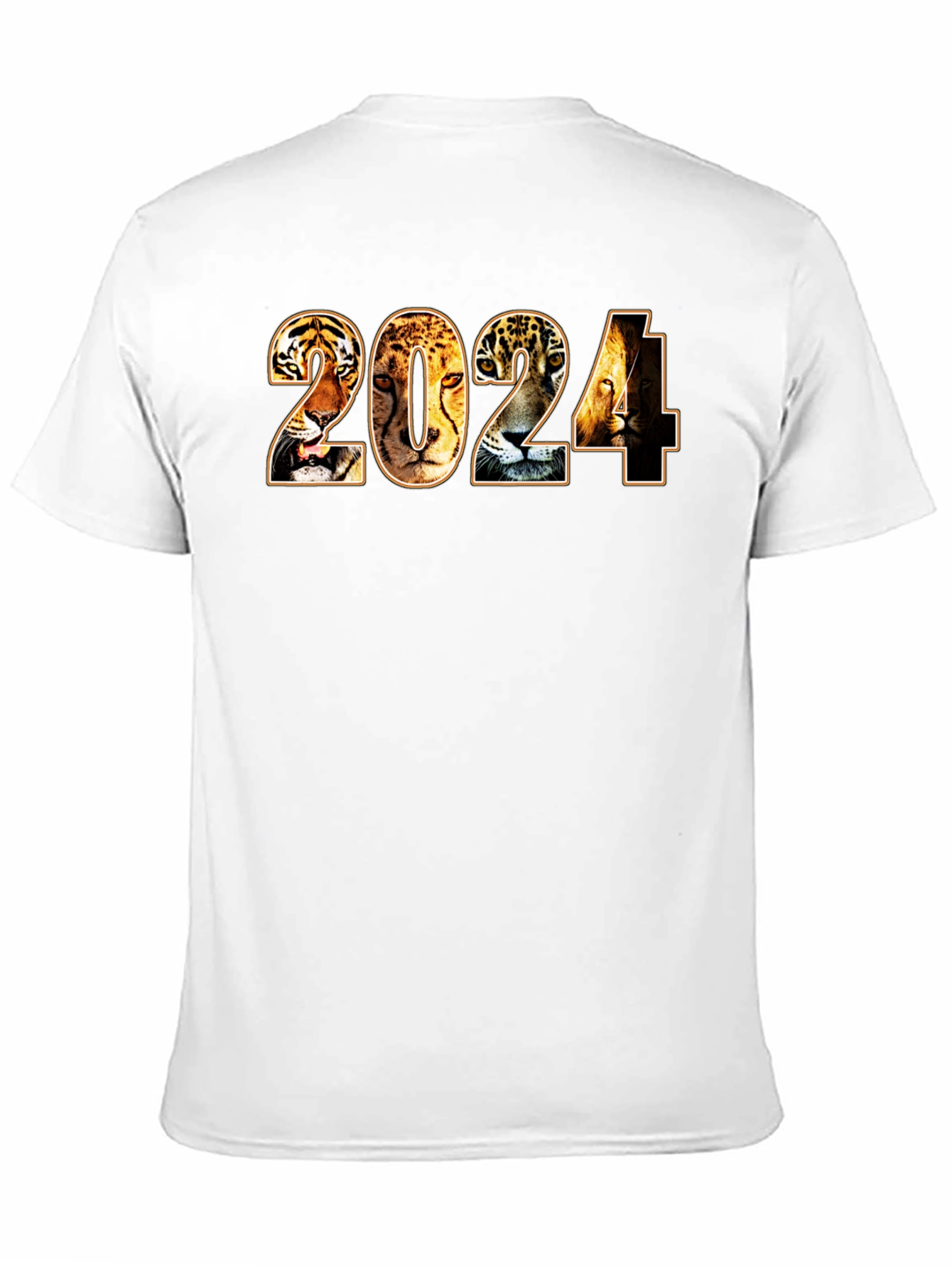 Black 2024 Animal Print T-Shirt view 11