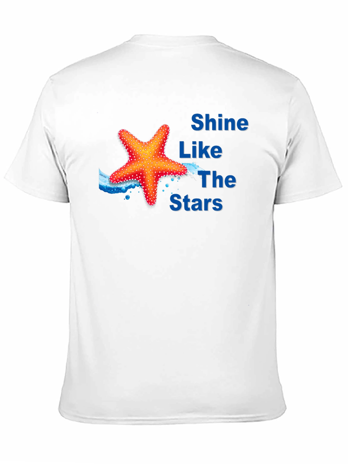 Black Shine Like The Stars Black Graphic T-Shirt view 11