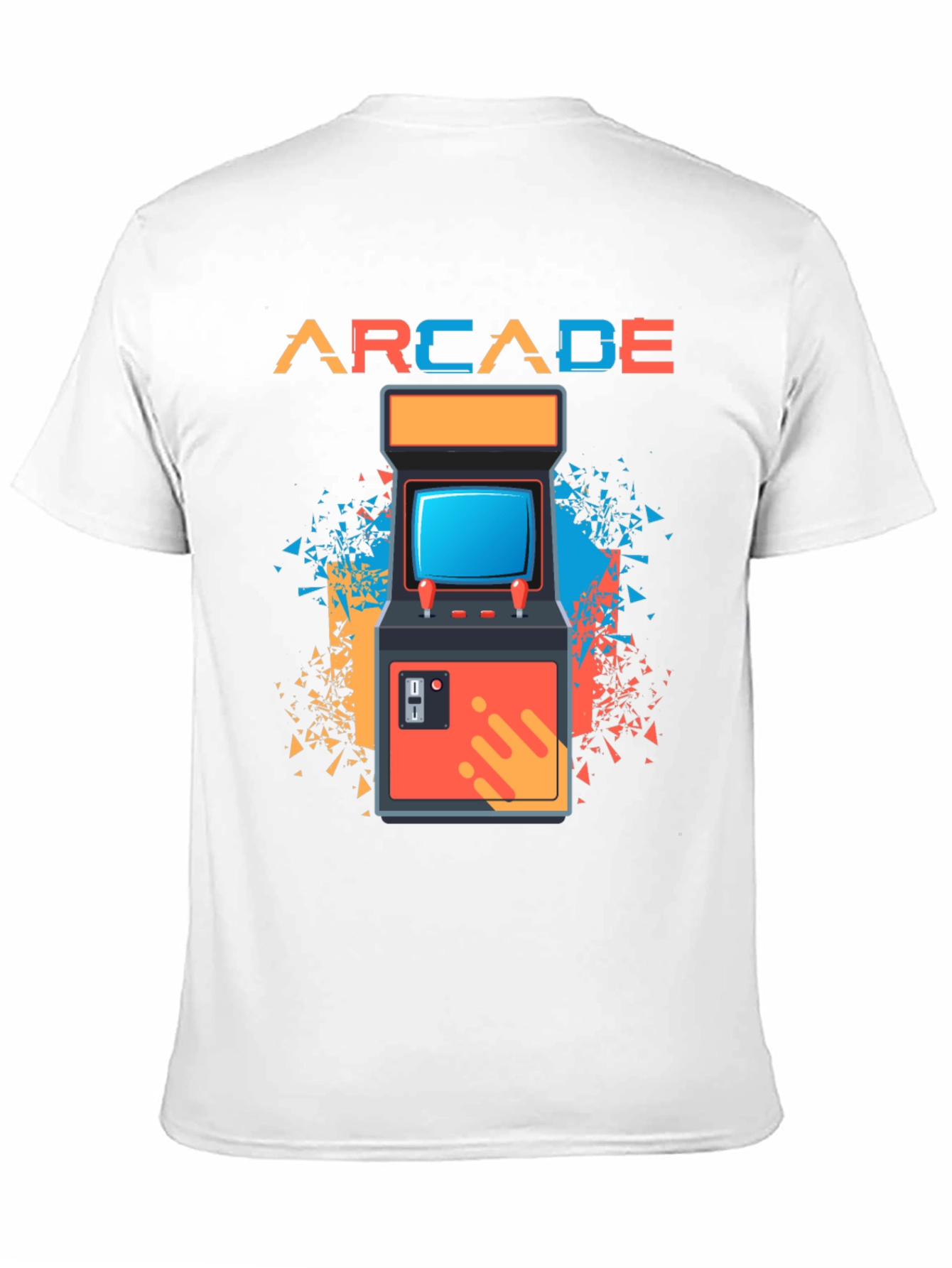 Black Arcade Gaming Retro T-Shirt - Classic Gamer Tee view 11