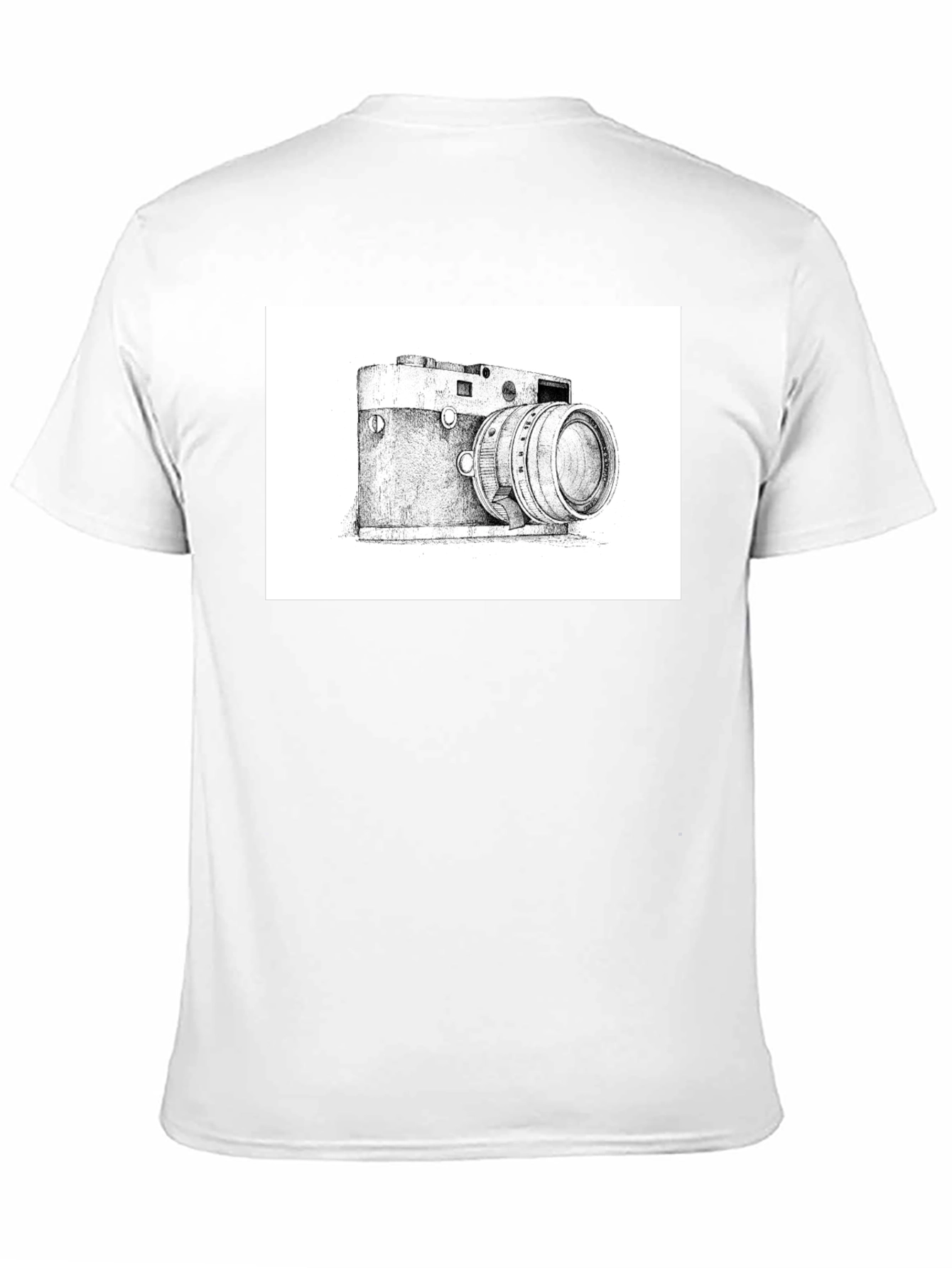 Black Vintage Camera Graphic T-Shirt - Classic Style view 11