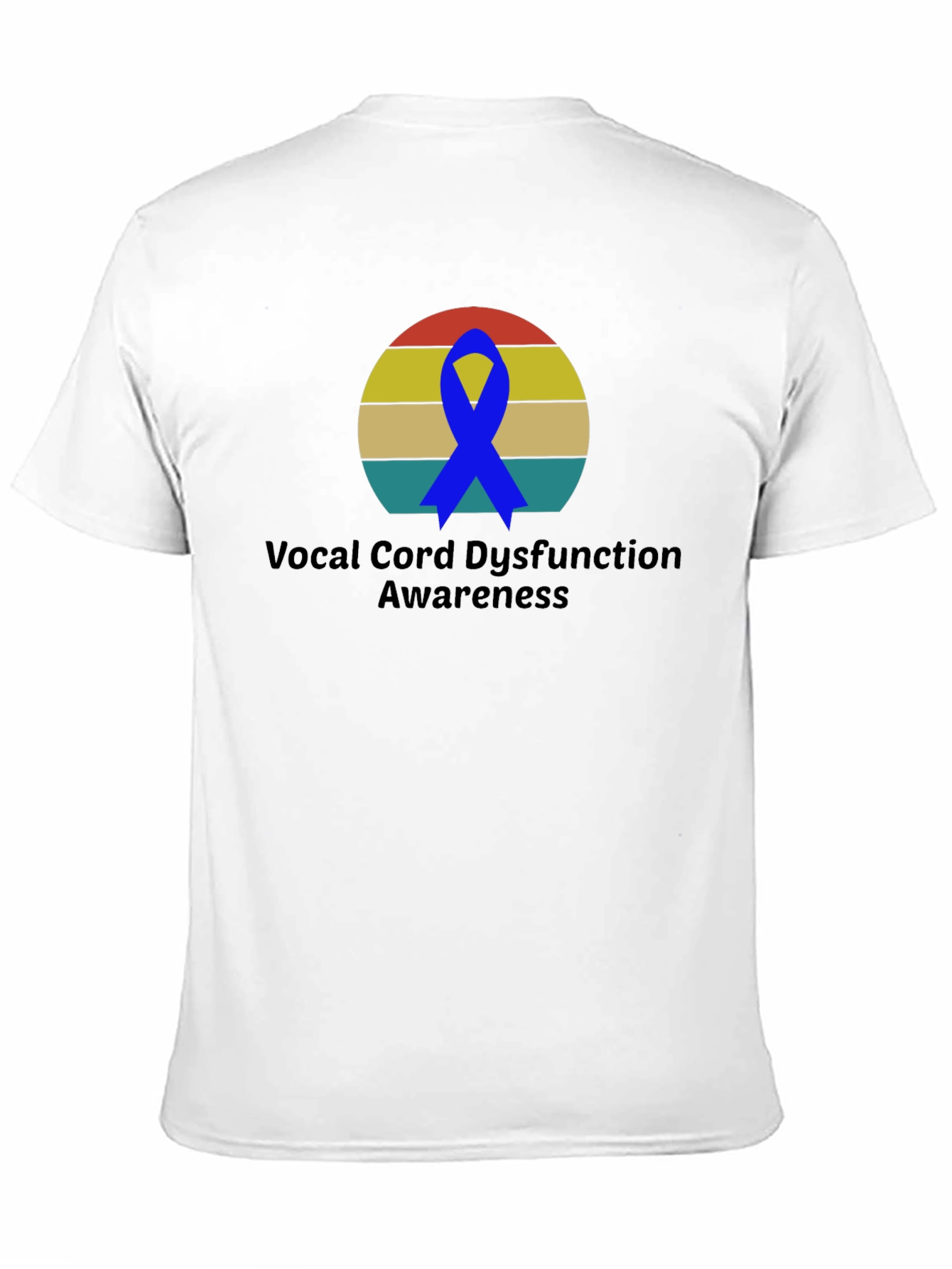 Vocal Cord Dysfunction Awareness Ribbon T-Shirt - 11