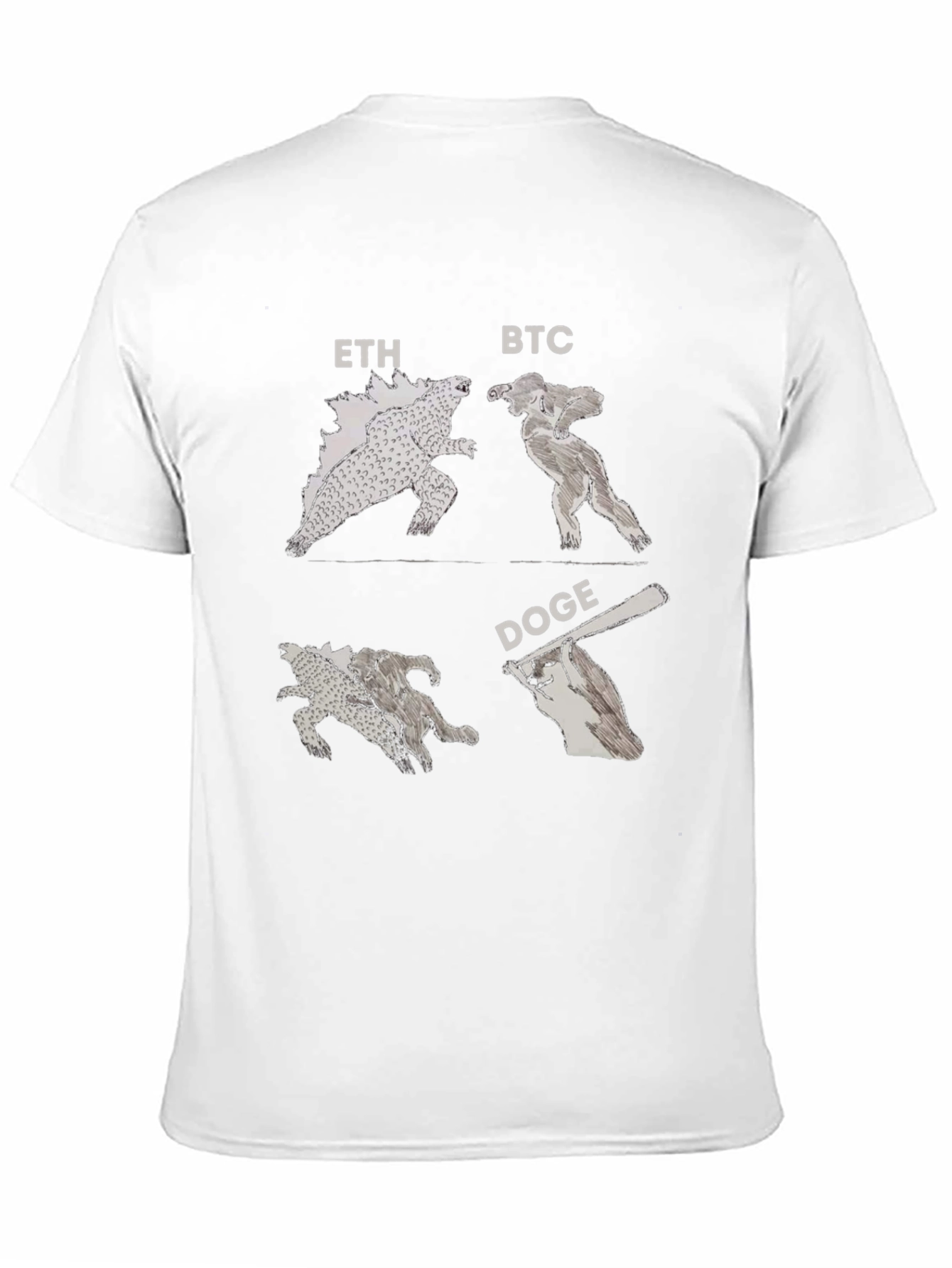 Black Crypto Showdown T-Shirt view 11