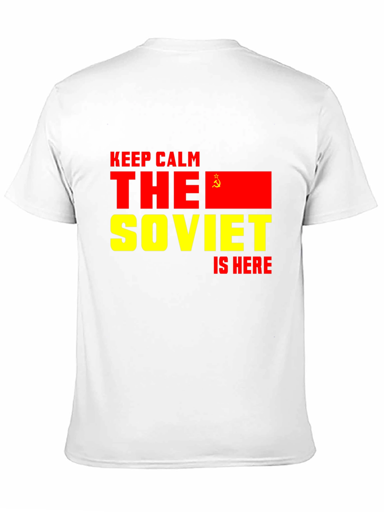 Black Soviet Is Here T-Shirt - Keep Calm Design view 11
