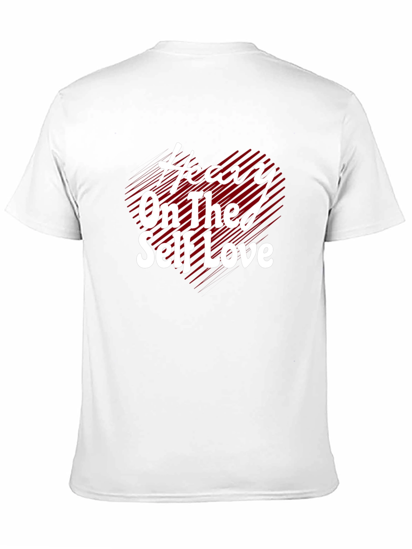 Black Heavy On The Self Love Graphic Tee - Black view 11