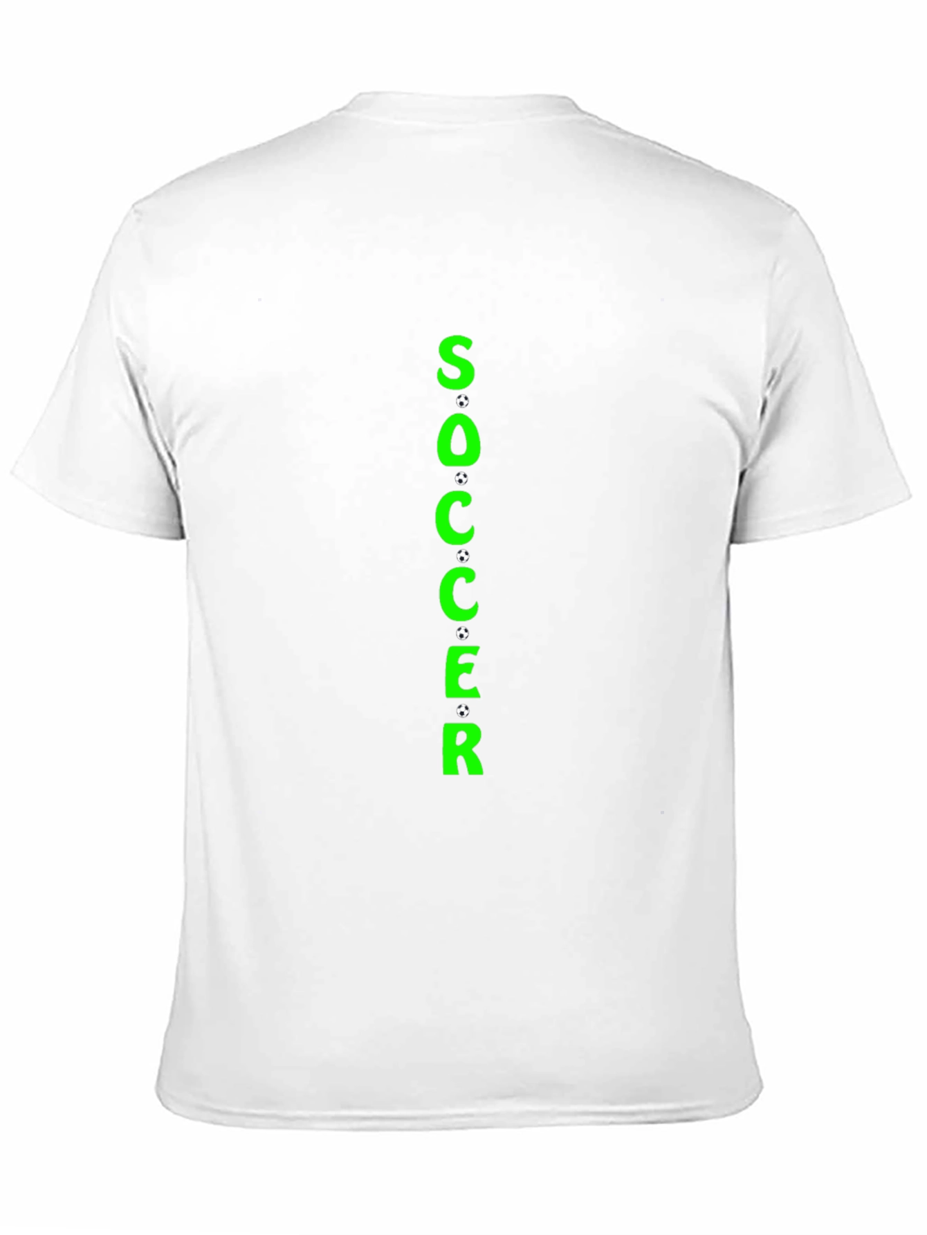 Black Soccer Graphic T-Shirt - Black view 11