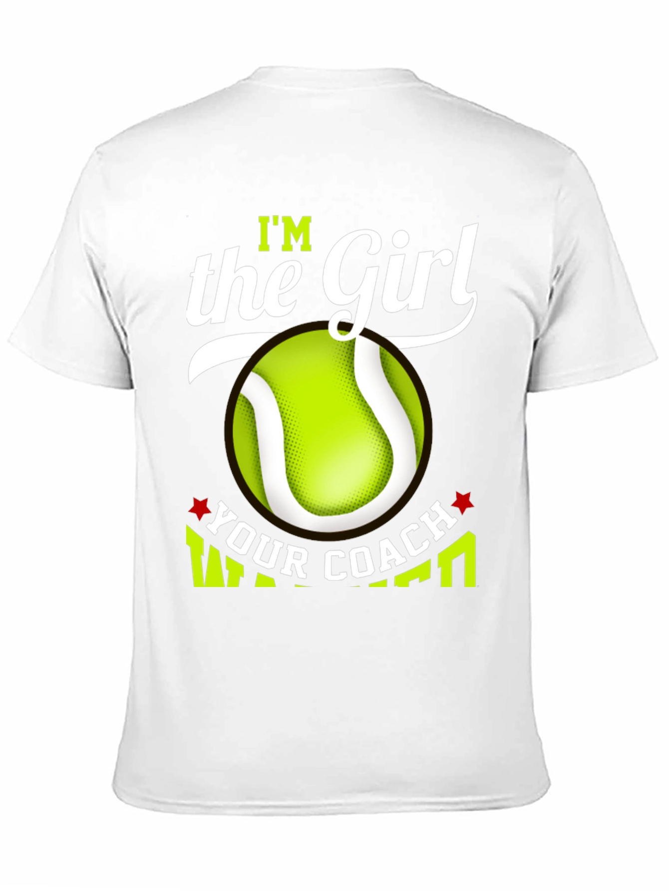 Black I'm the Girl Your Coach Warned You About T-Shirt view 11