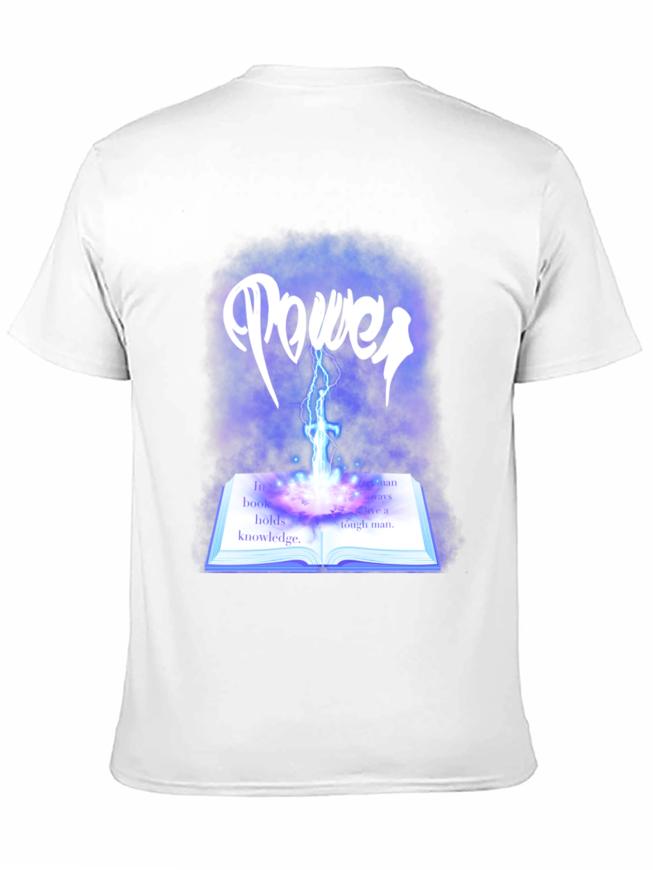 Black Power Knowledge Graphic Novelty T-Shirt view 11