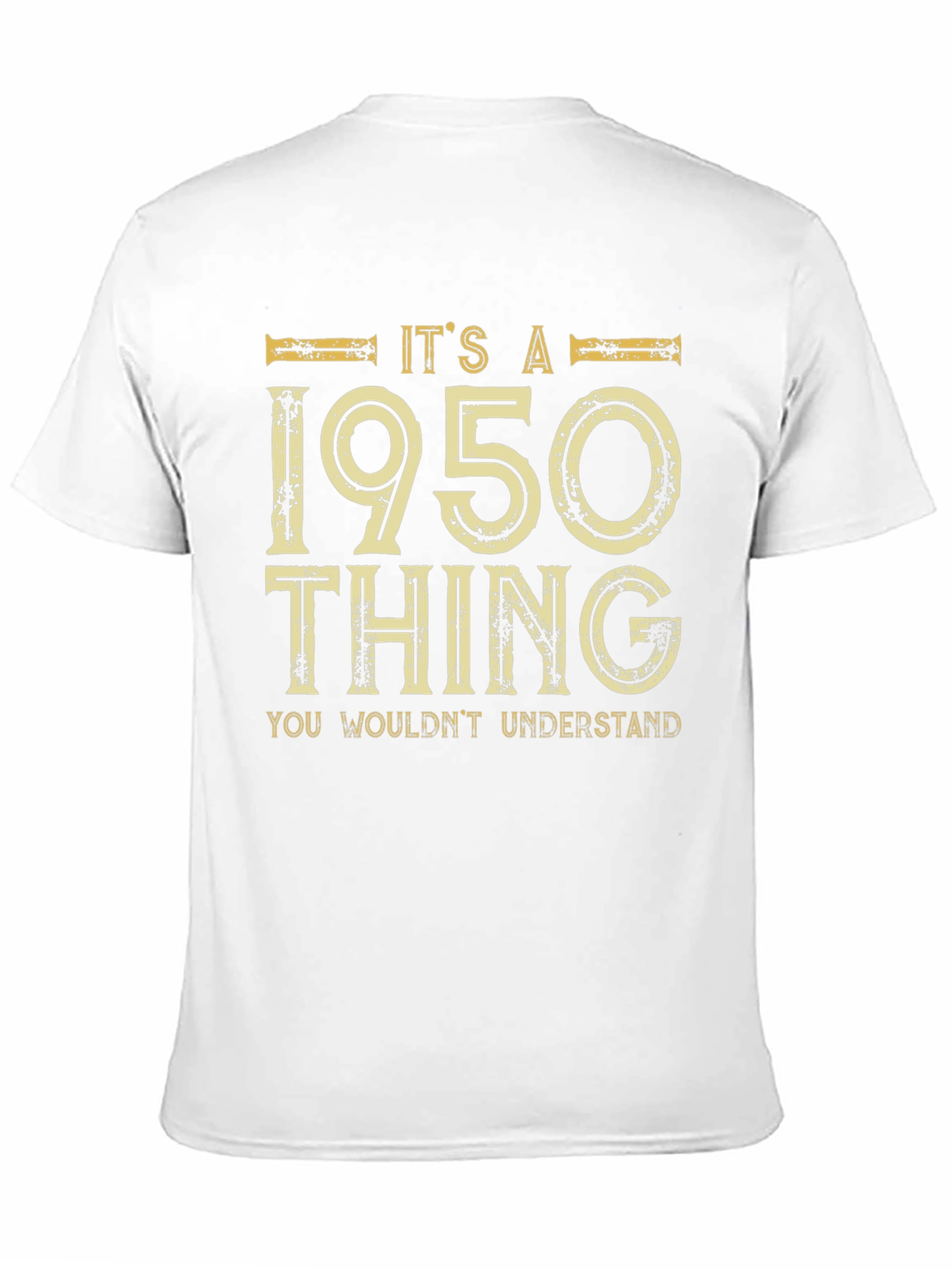 Black It's a 1950 Thing T-Shirt view 11